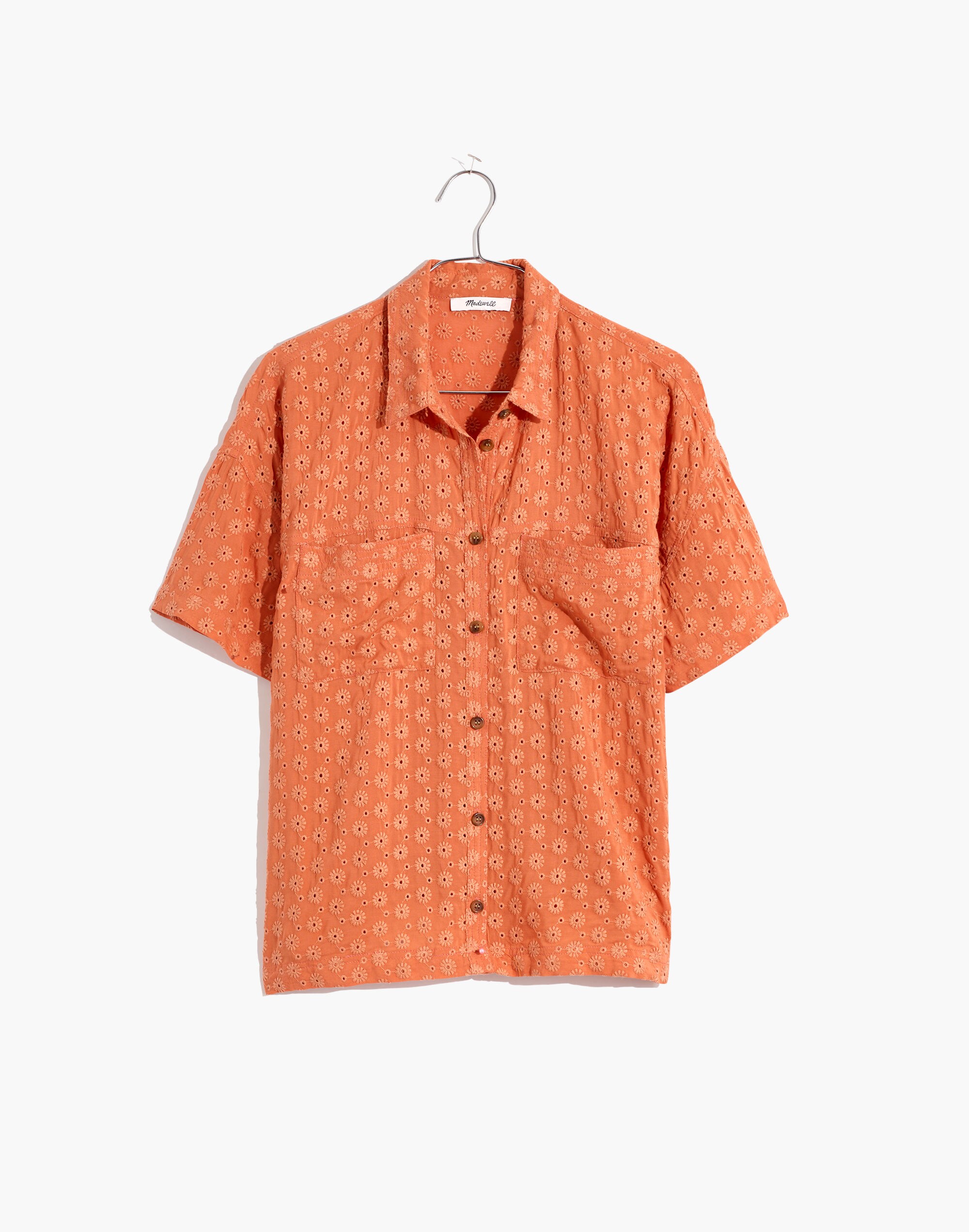 Daisy Embroidered Portside Shirt