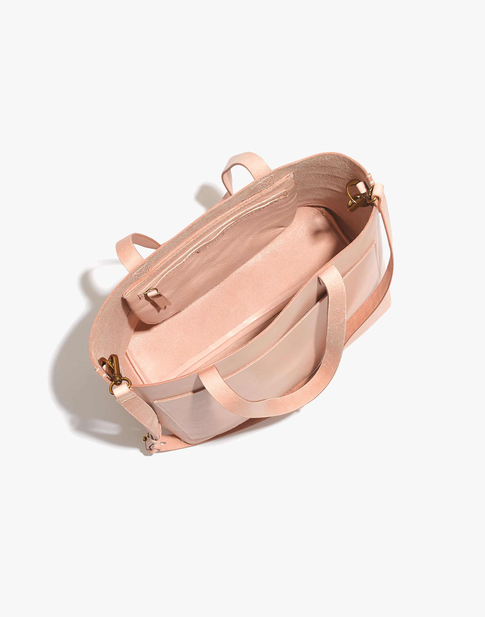 The Medium Transport Tote: Vachetta Leather Edition