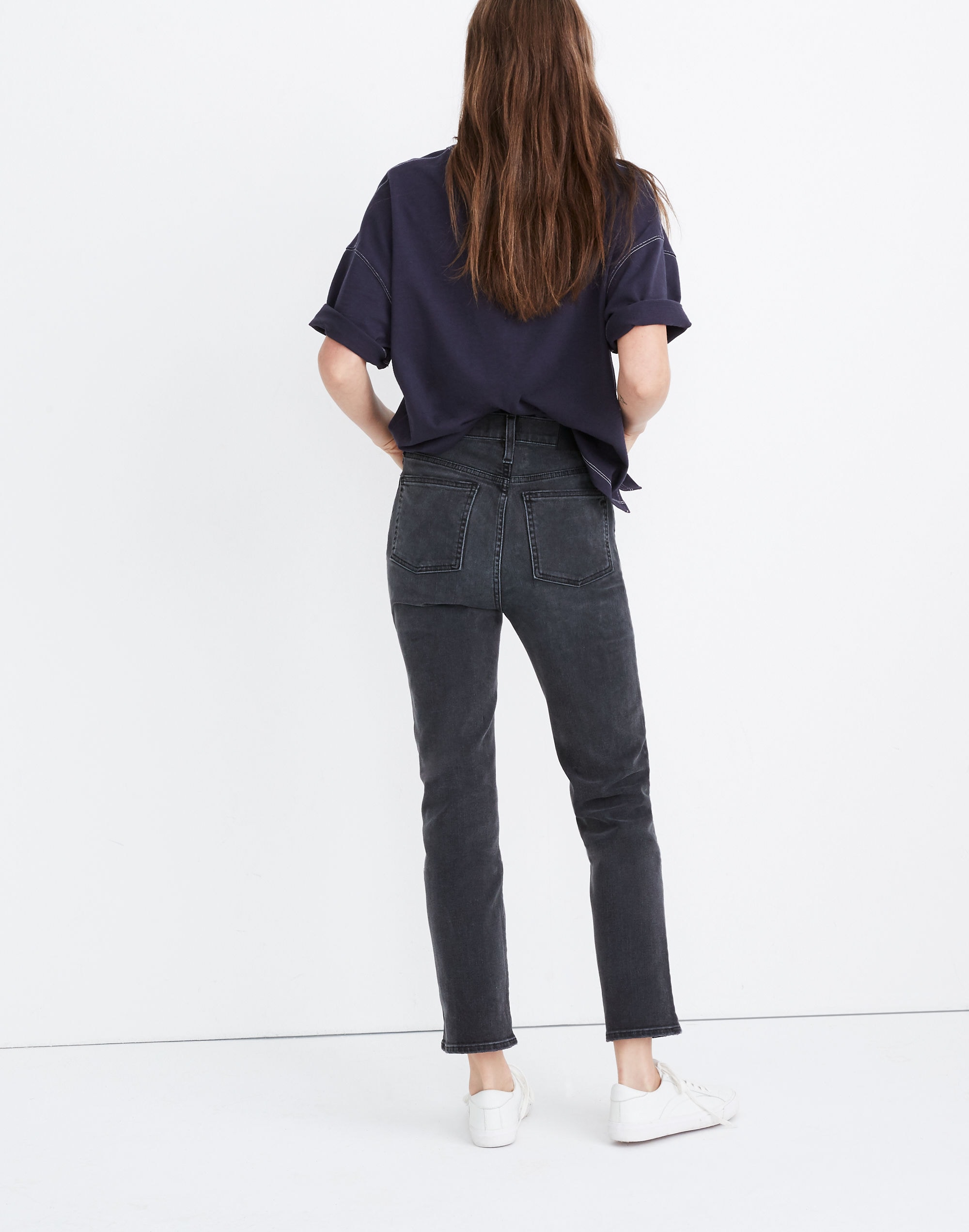 Slim Demi-Boot Jeans in Harlocke Wash