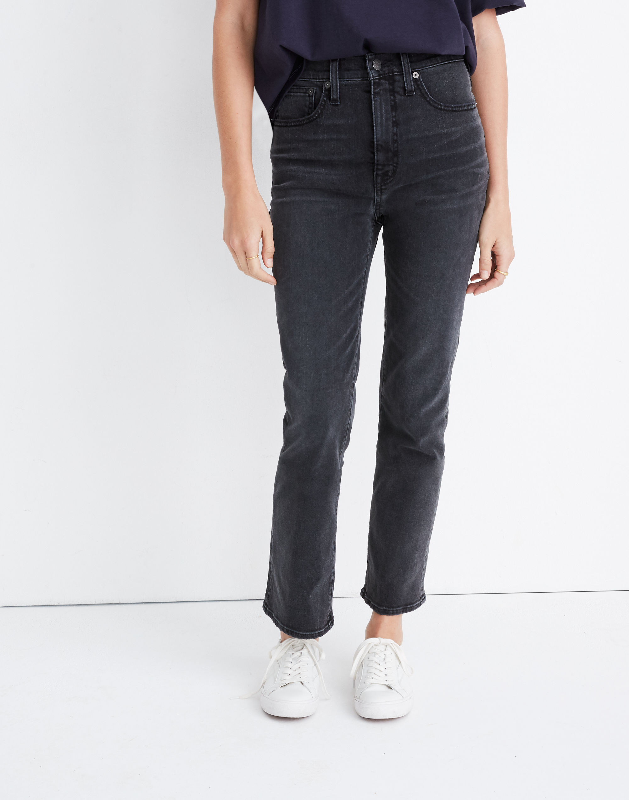Slim Demi-Boot Jeans in Harlocke Wash