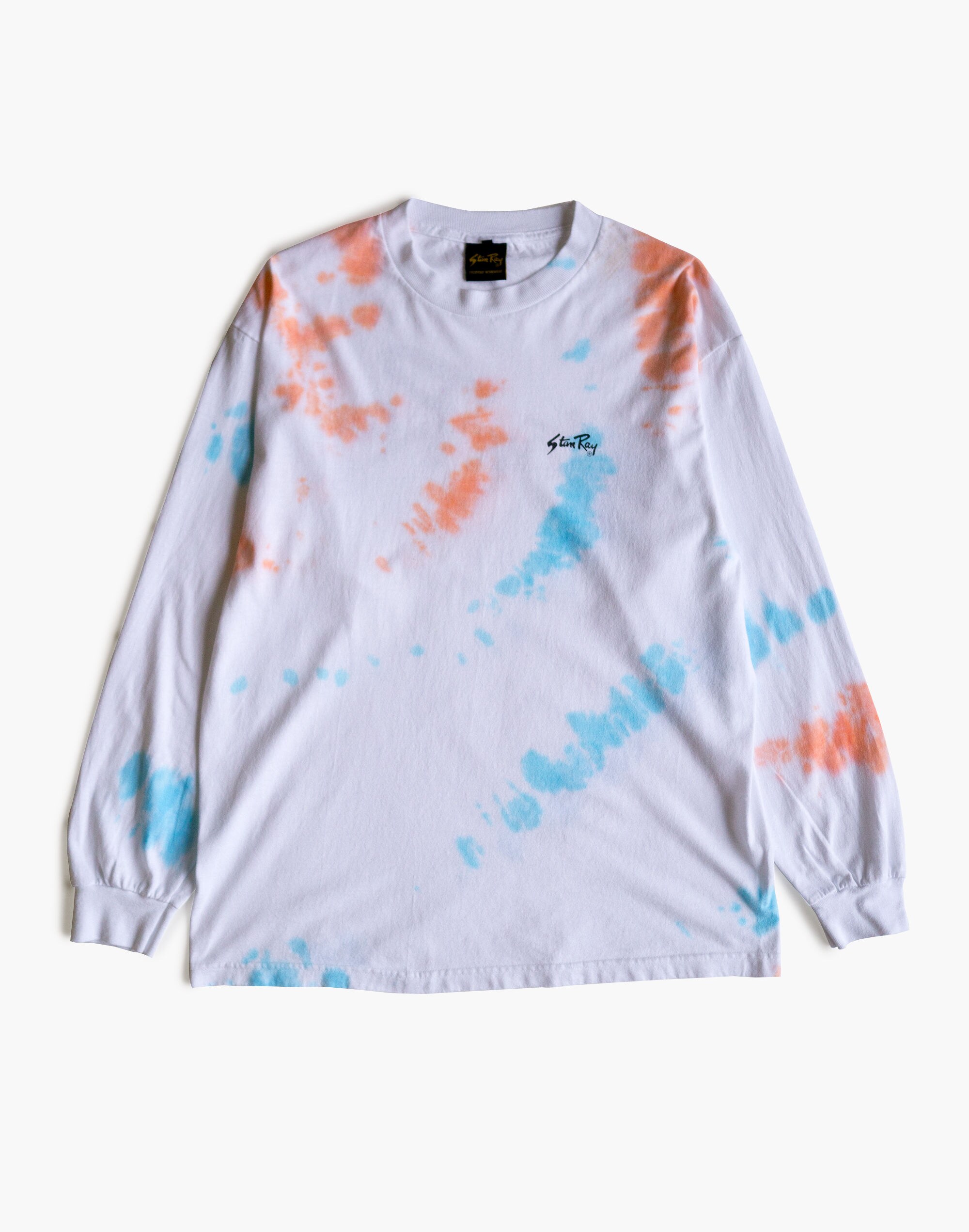 Stan Ray&reg; Long-Sleeve Tie-Dye Logo Tee