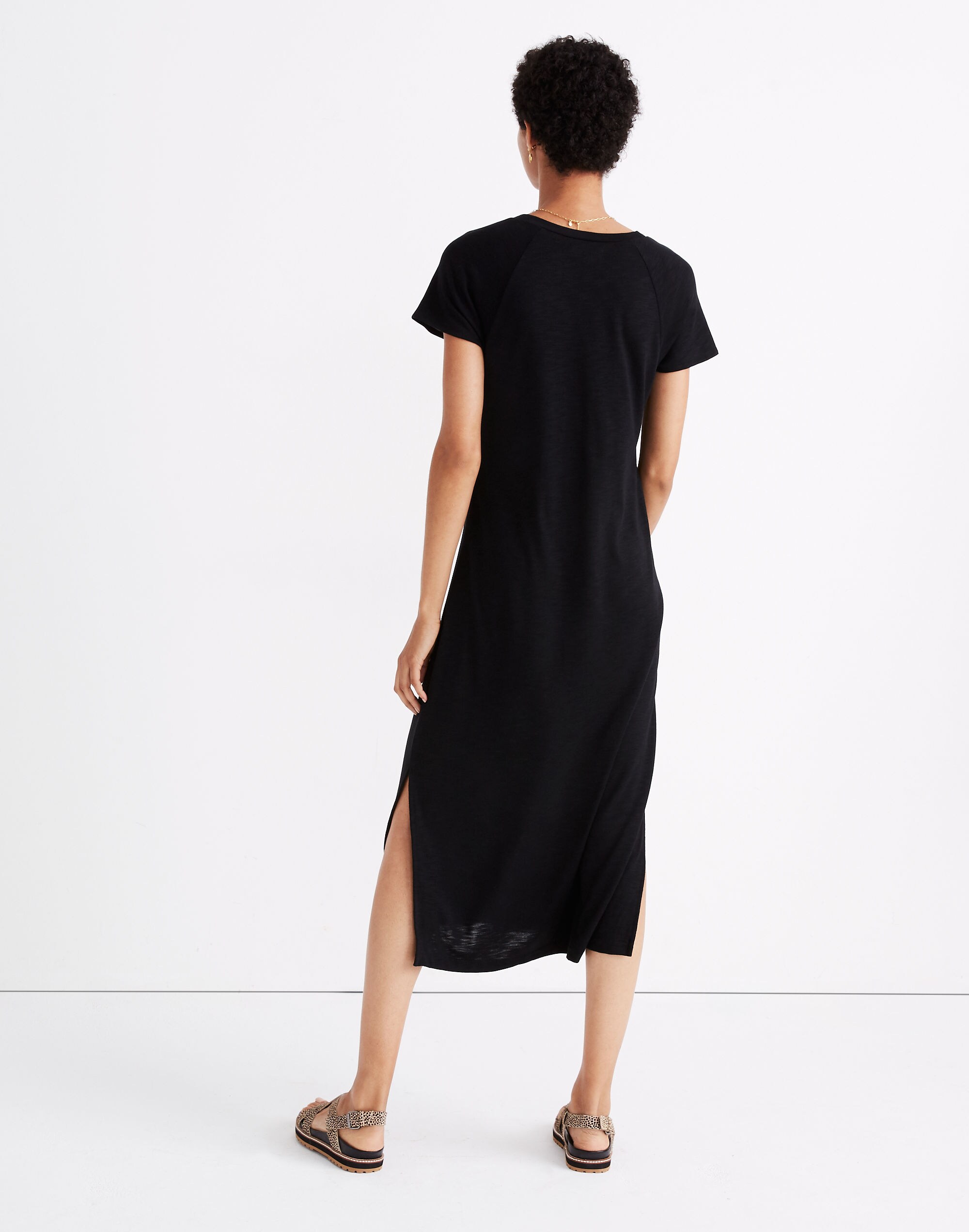 Raglan Tee Midi Dress