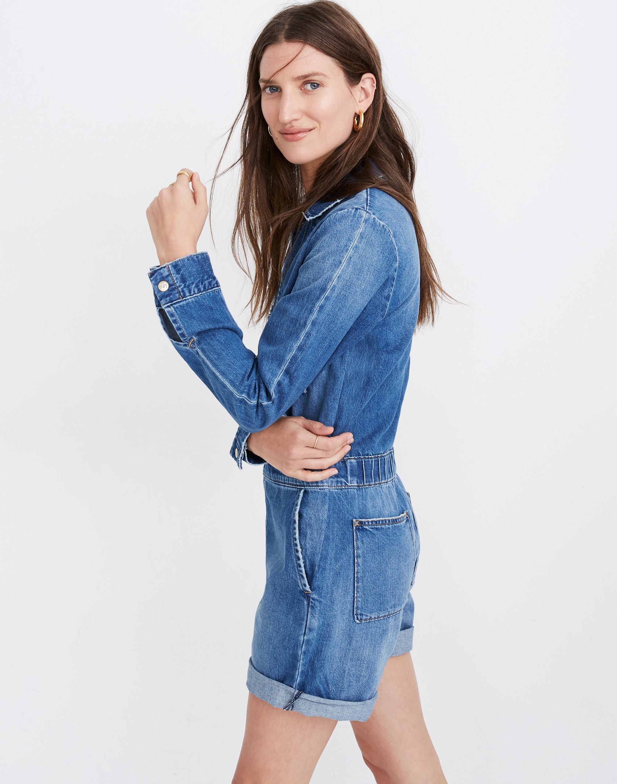Lee&reg; Denim Short Union-Alls
