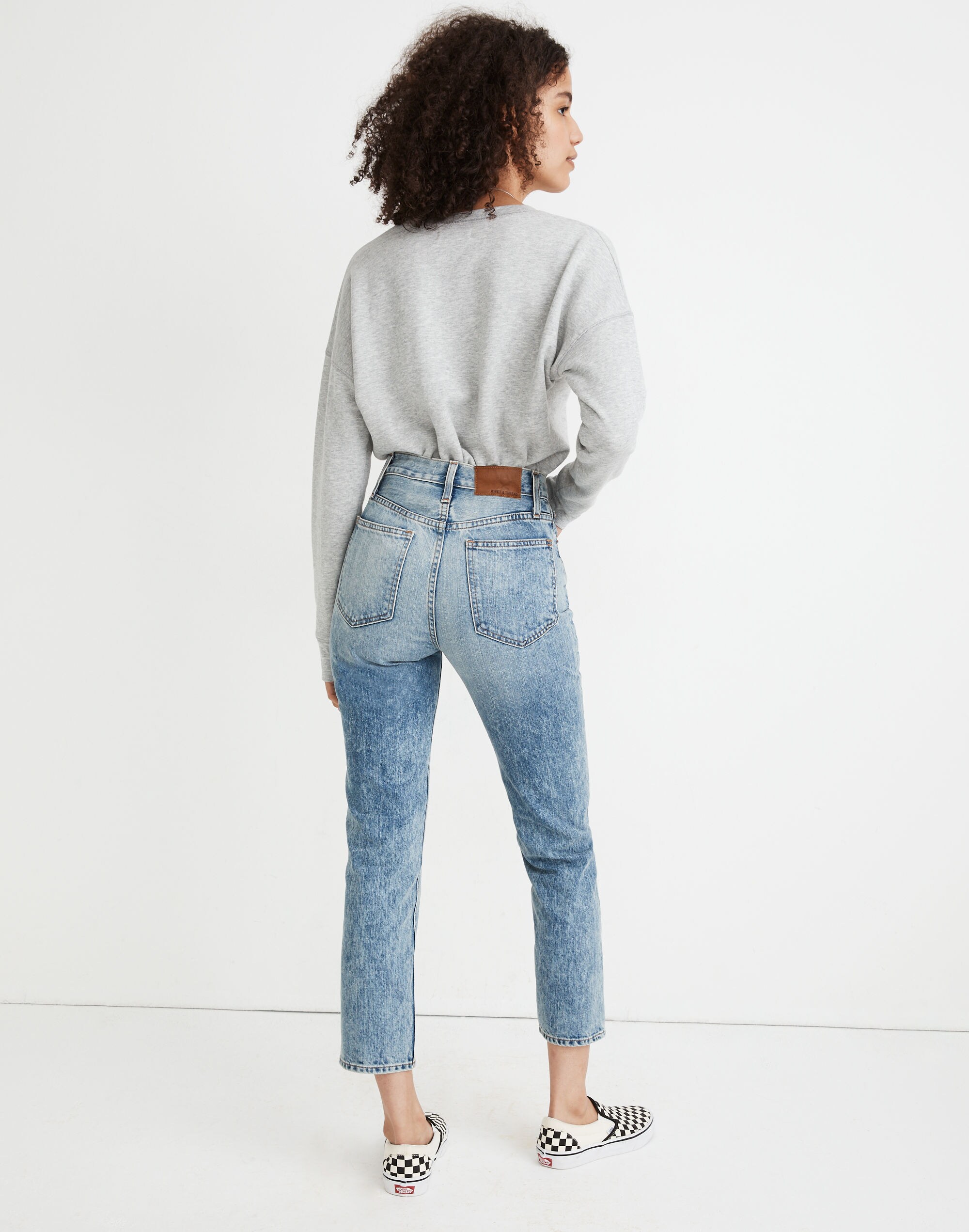 Rivet &amp; Thread Perfect Vintage Crop Jeans in Swinton Wash