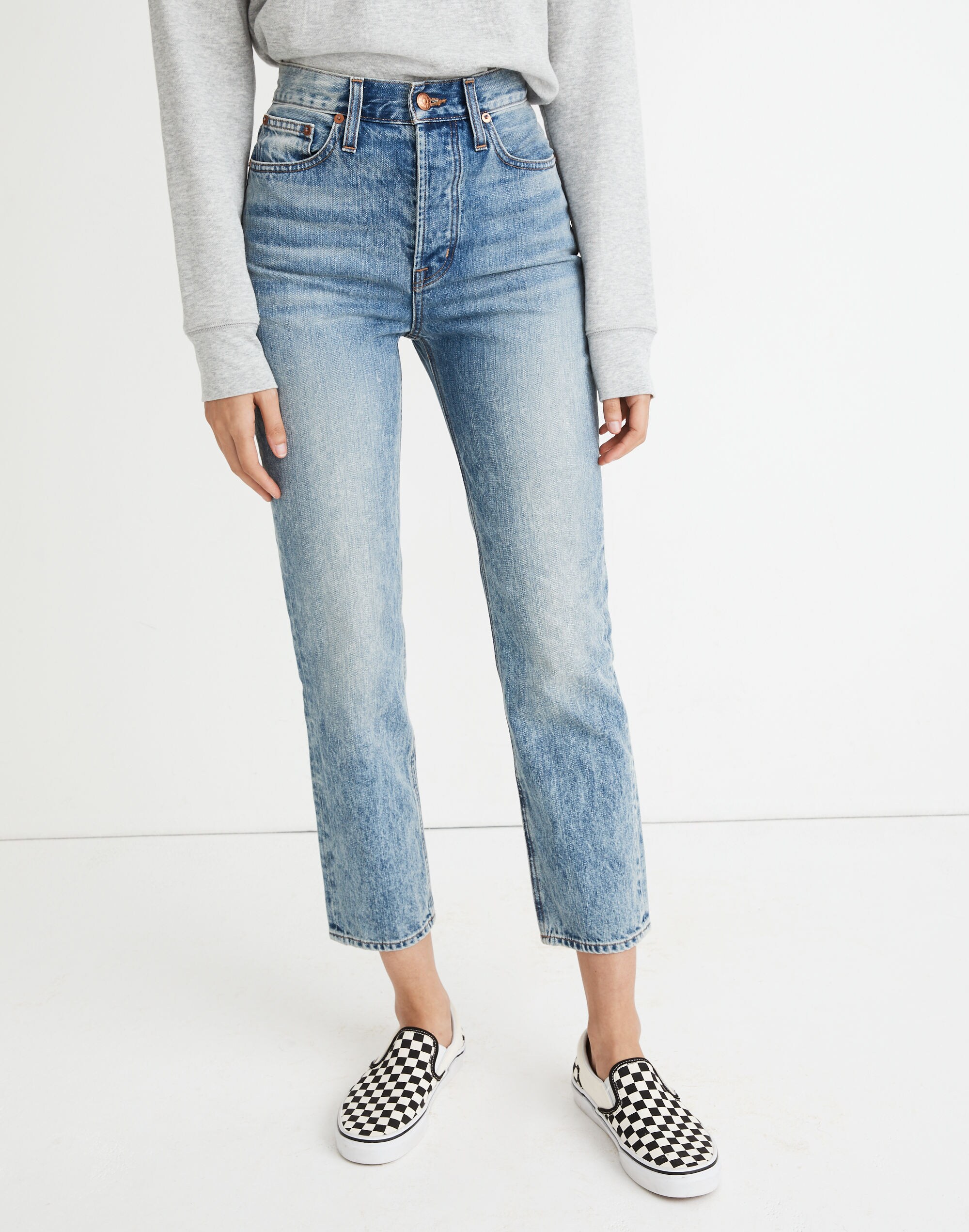 Rivet &amp; Thread Perfect Vintage Crop Jeans in Swinton Wash