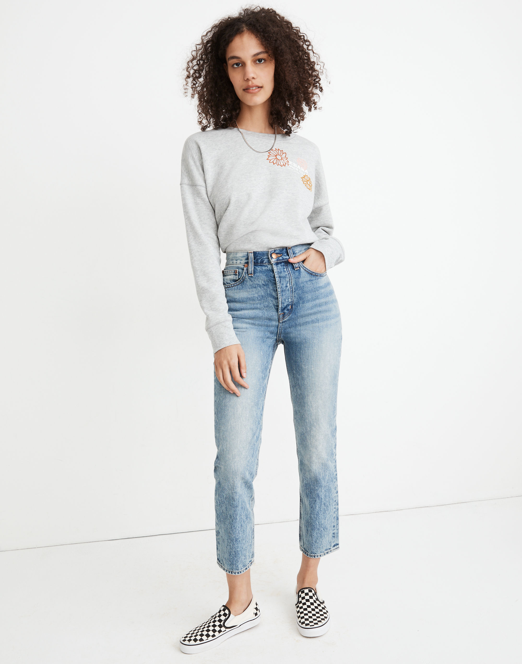 Rivet &amp; Thread Perfect Vintage Crop Jeans in Swinton Wash