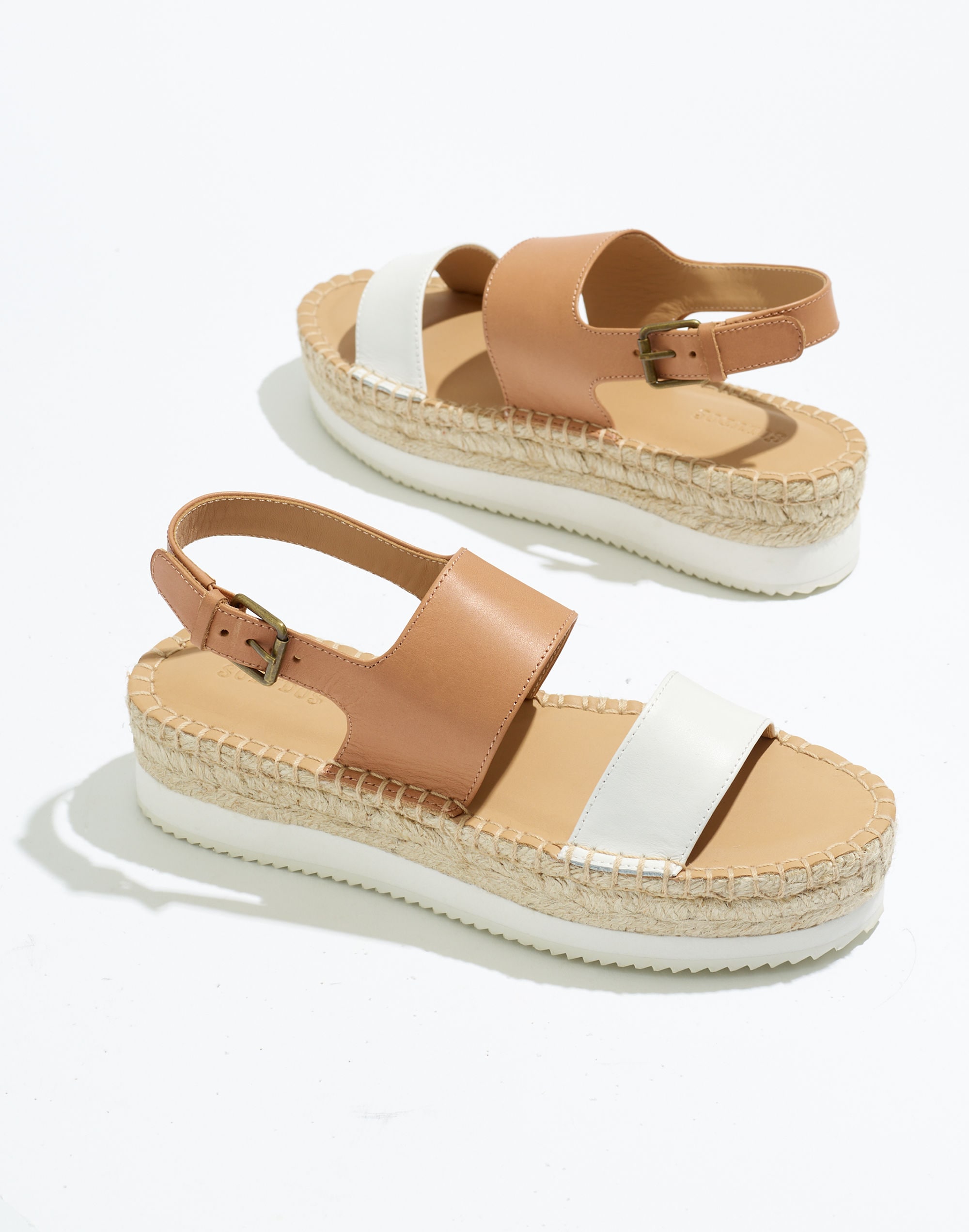 Soludos&reg; Leather Ali Sandals