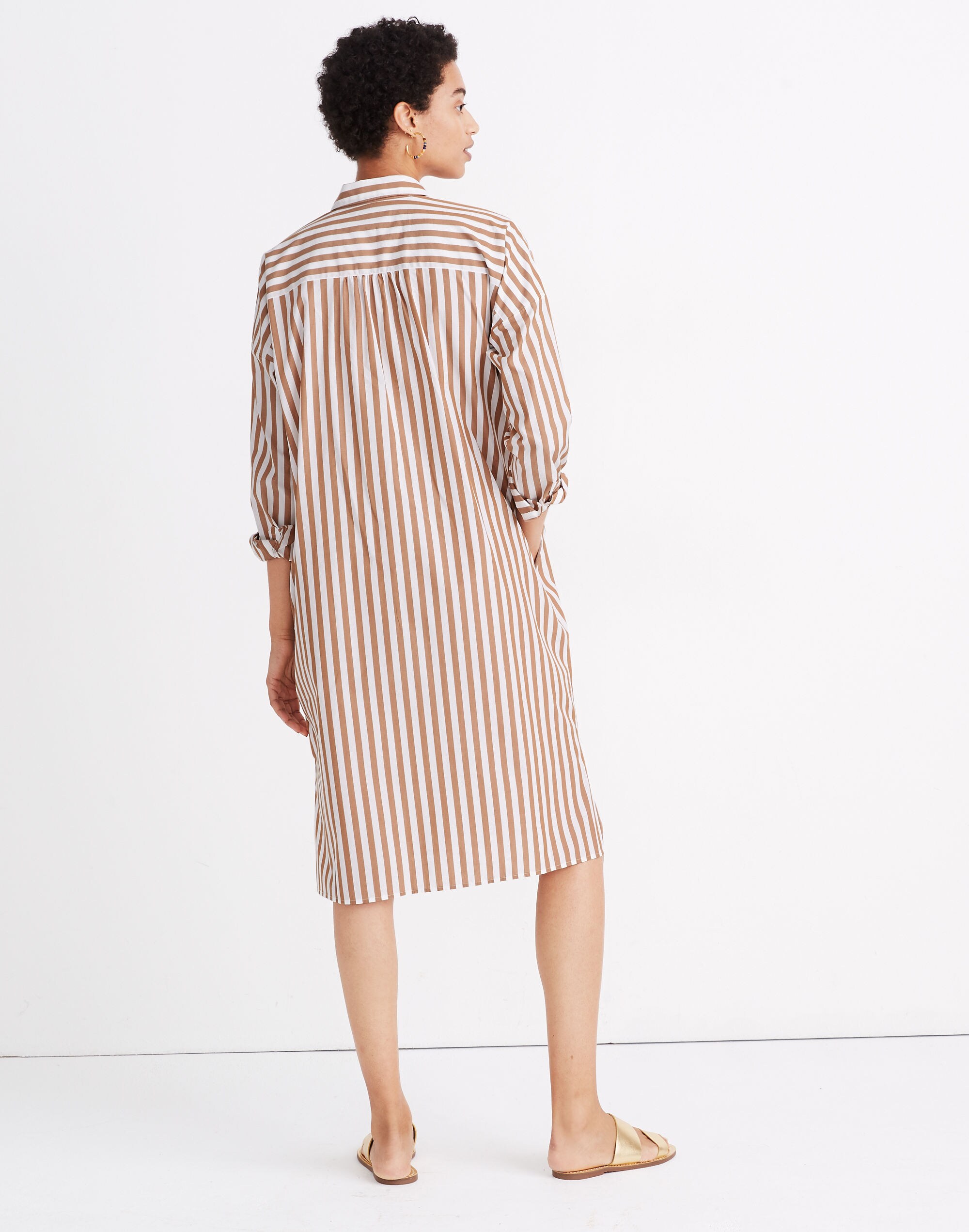 Striped Tunic Shirtdress
