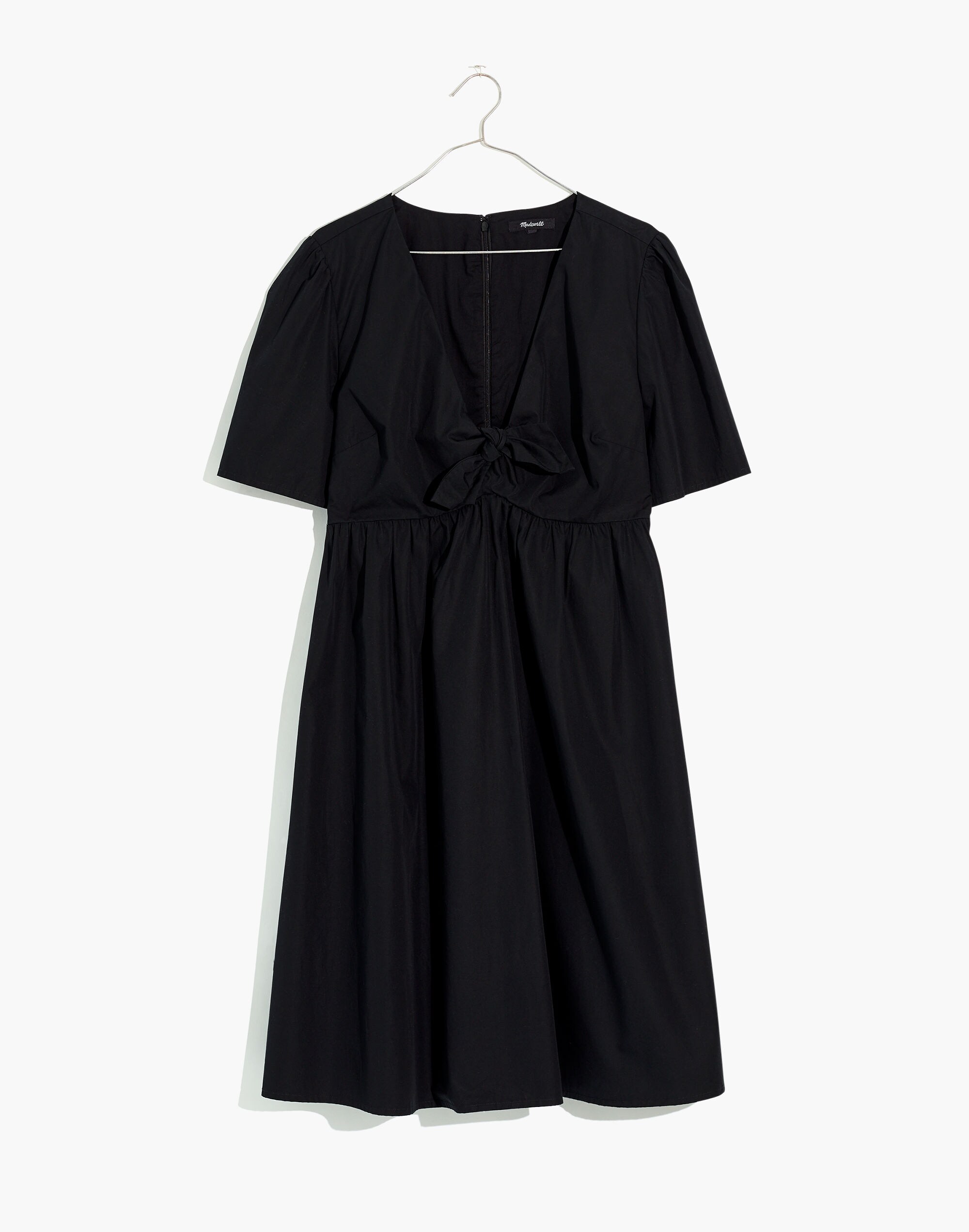 Tie-Front Mini Dress