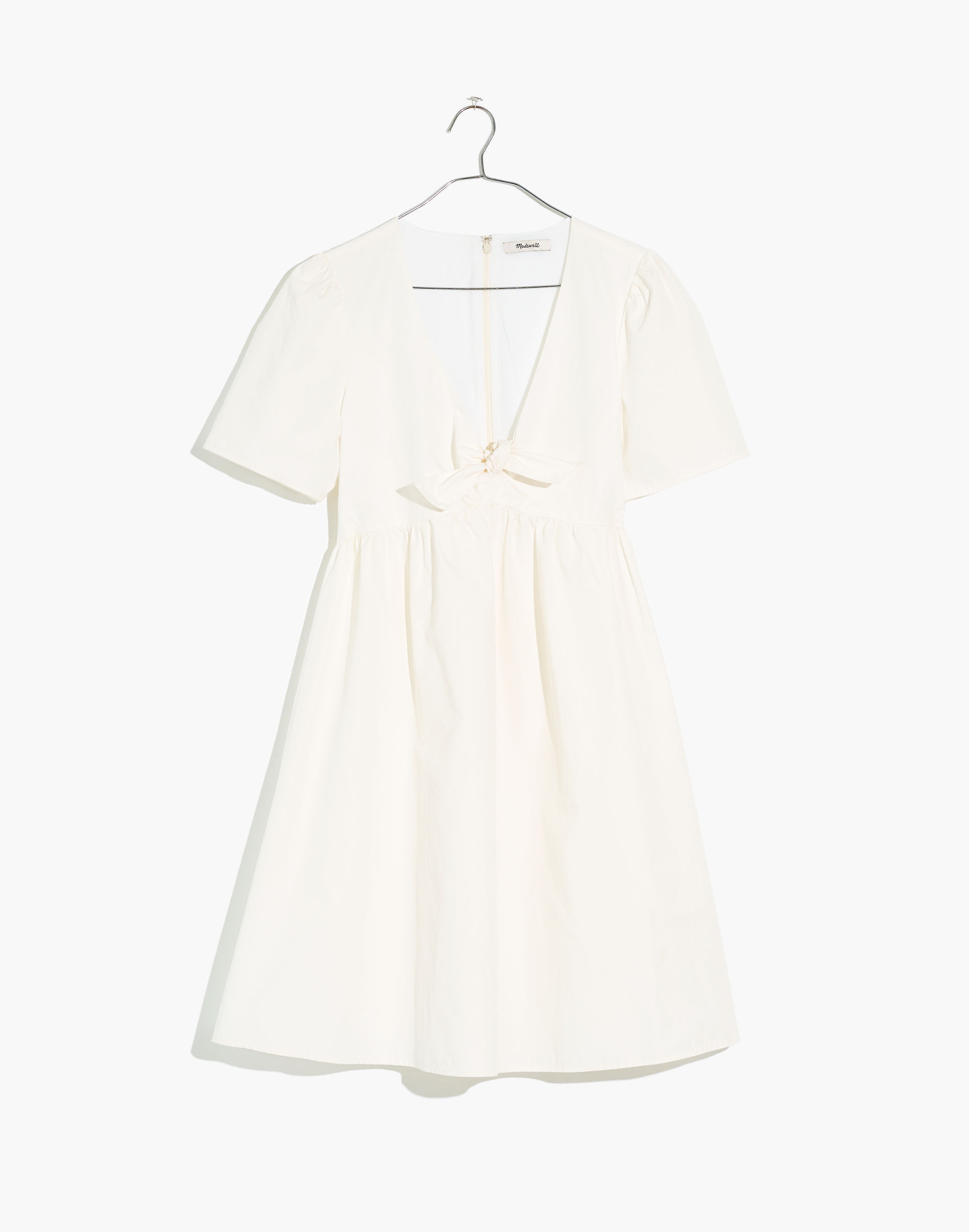 Tie-Front Mini Dress