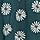 BIG DAISY MIDNIGHT GREEN