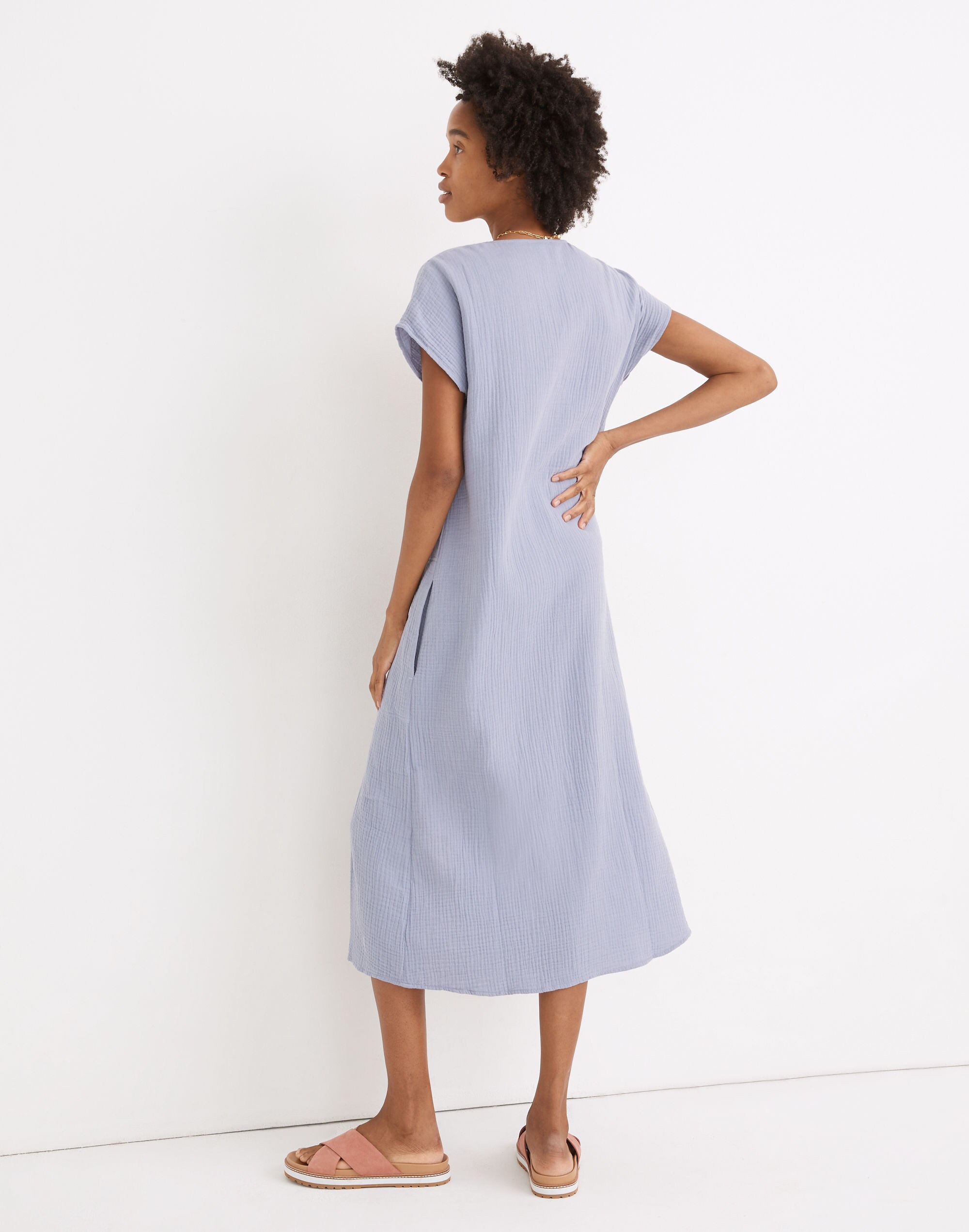 Lightspun Easy Midi Dress