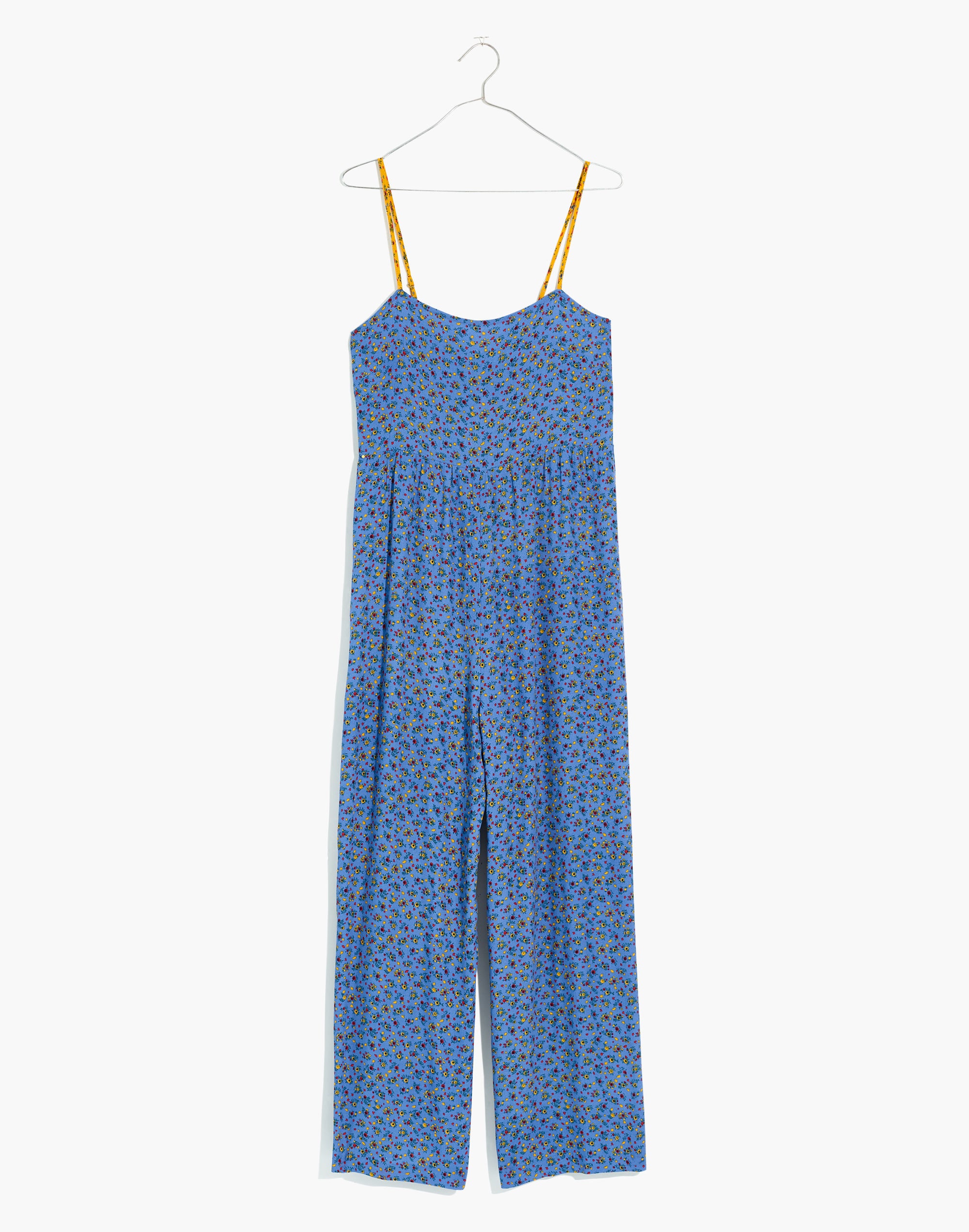 Wide-Leg Cami Jumpsuit in Calico Floral