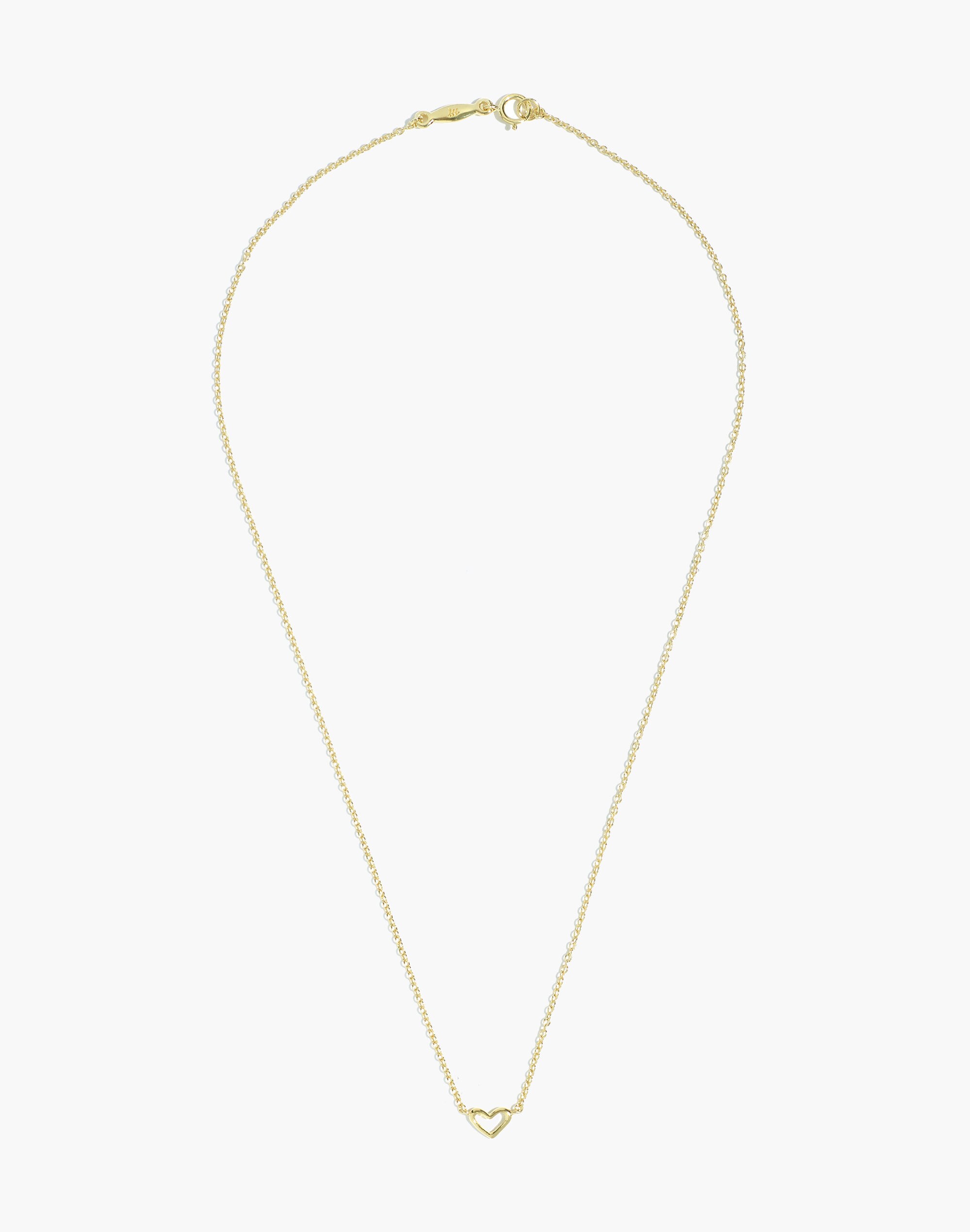 Vermeil Heart Necklace