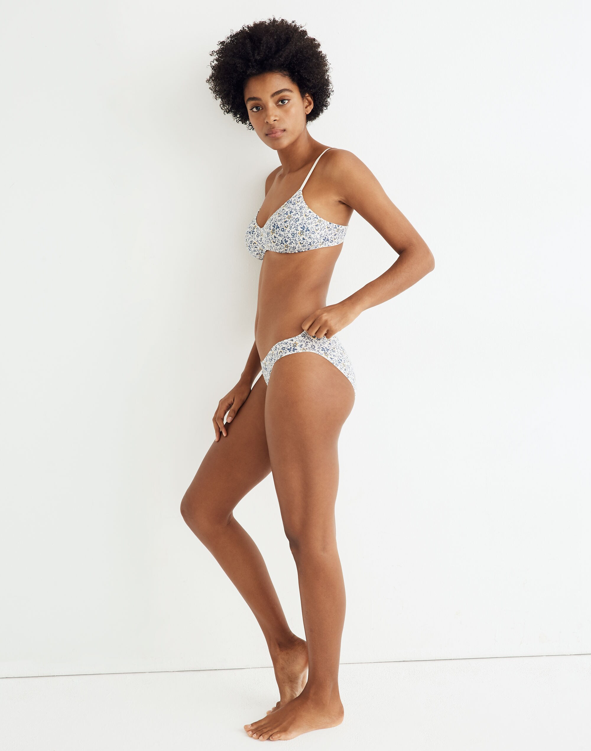 Cotton-Modal&reg; Bikini in Americana Floral