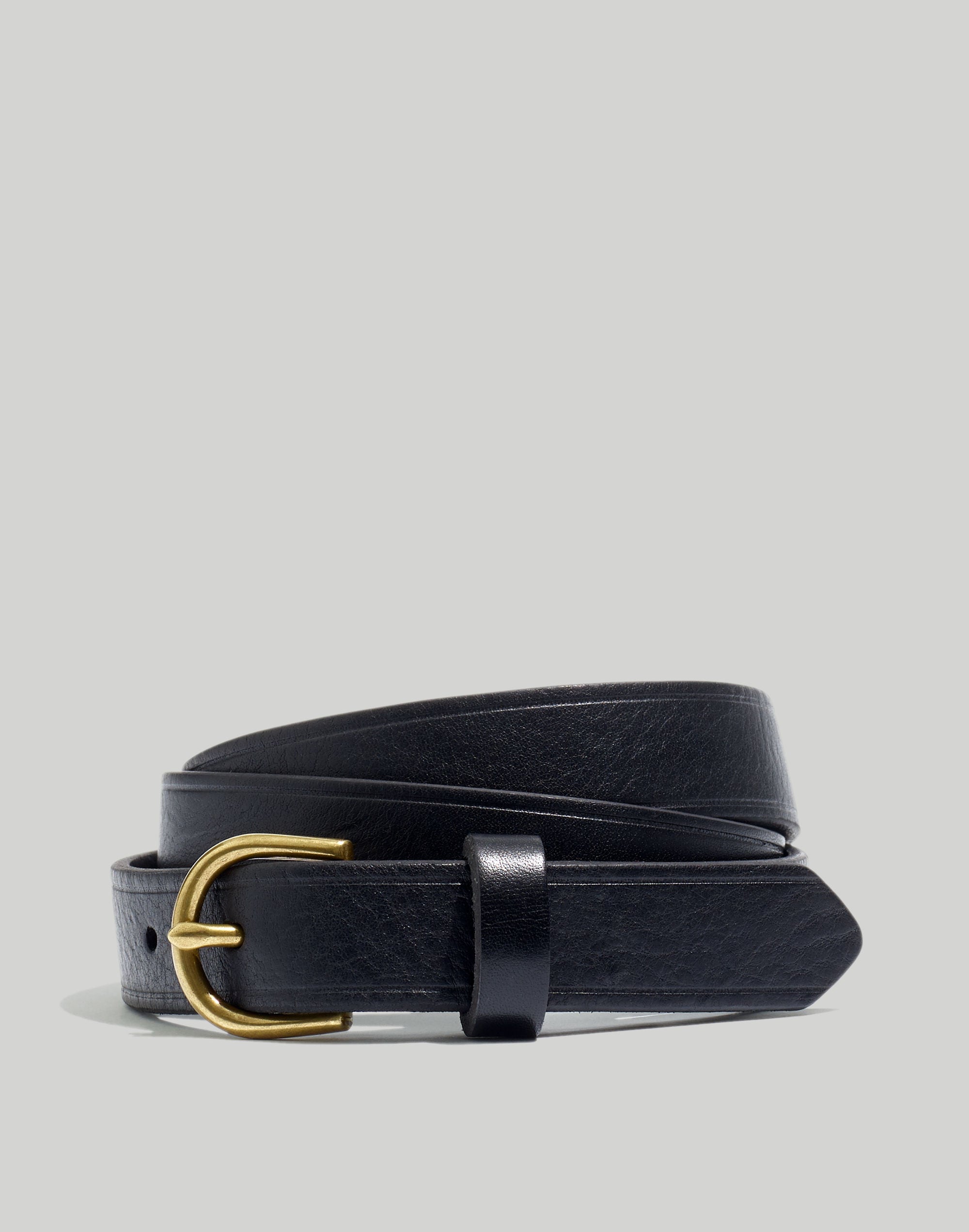 skinny perfect leather belt