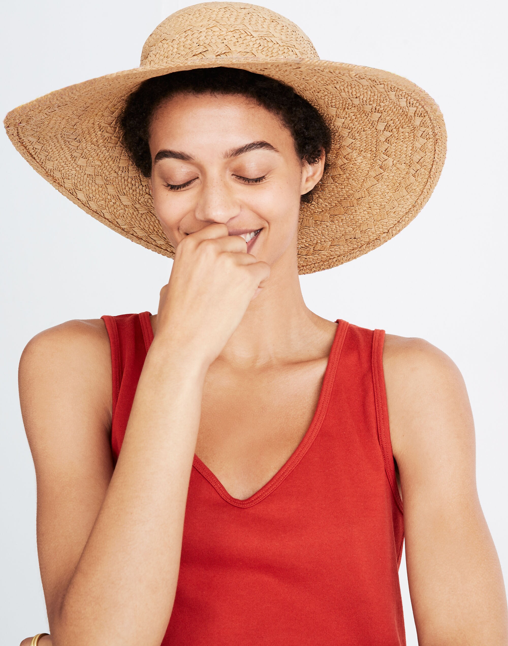 Braided Straw Sun Hat