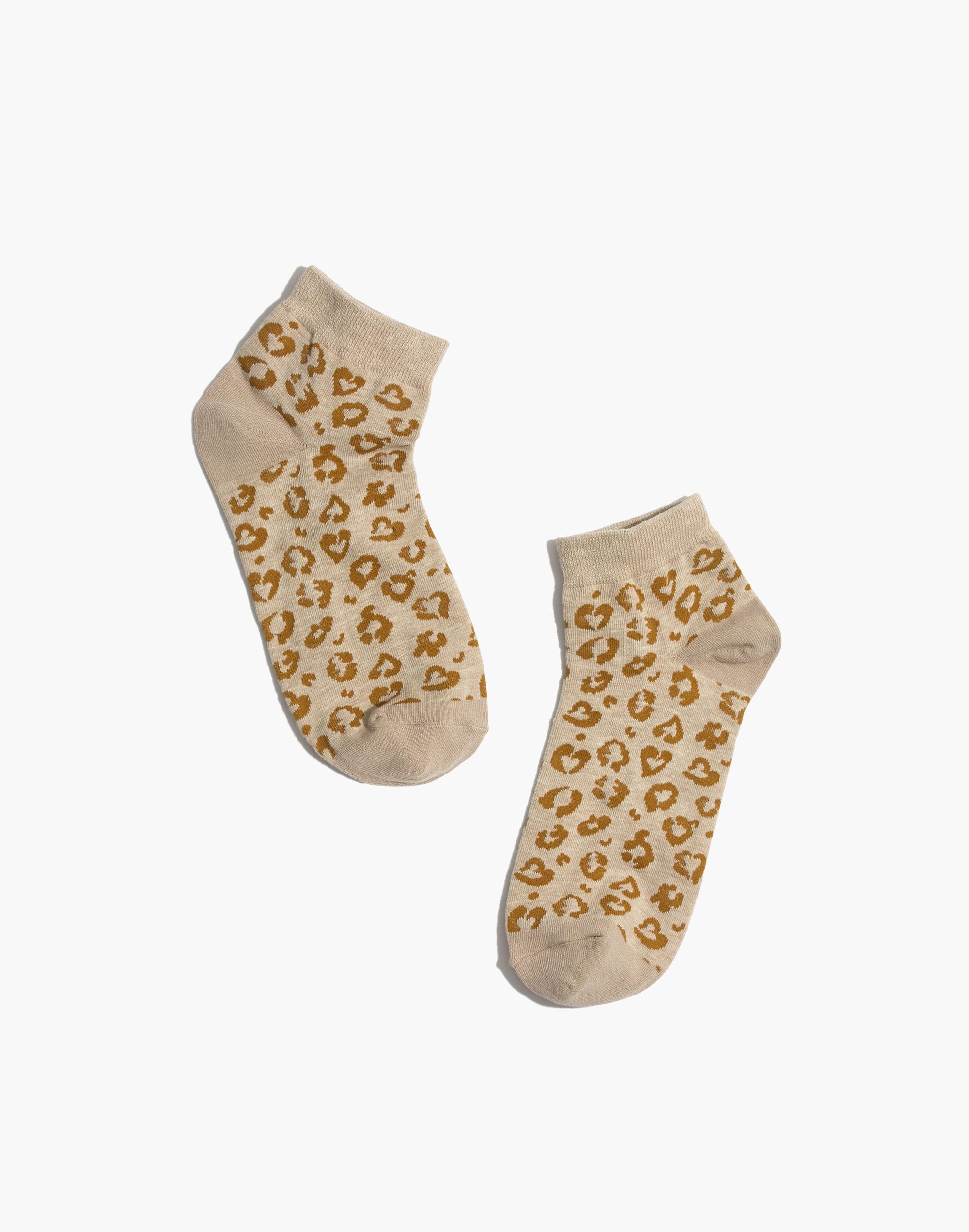 leopard love anklet socks