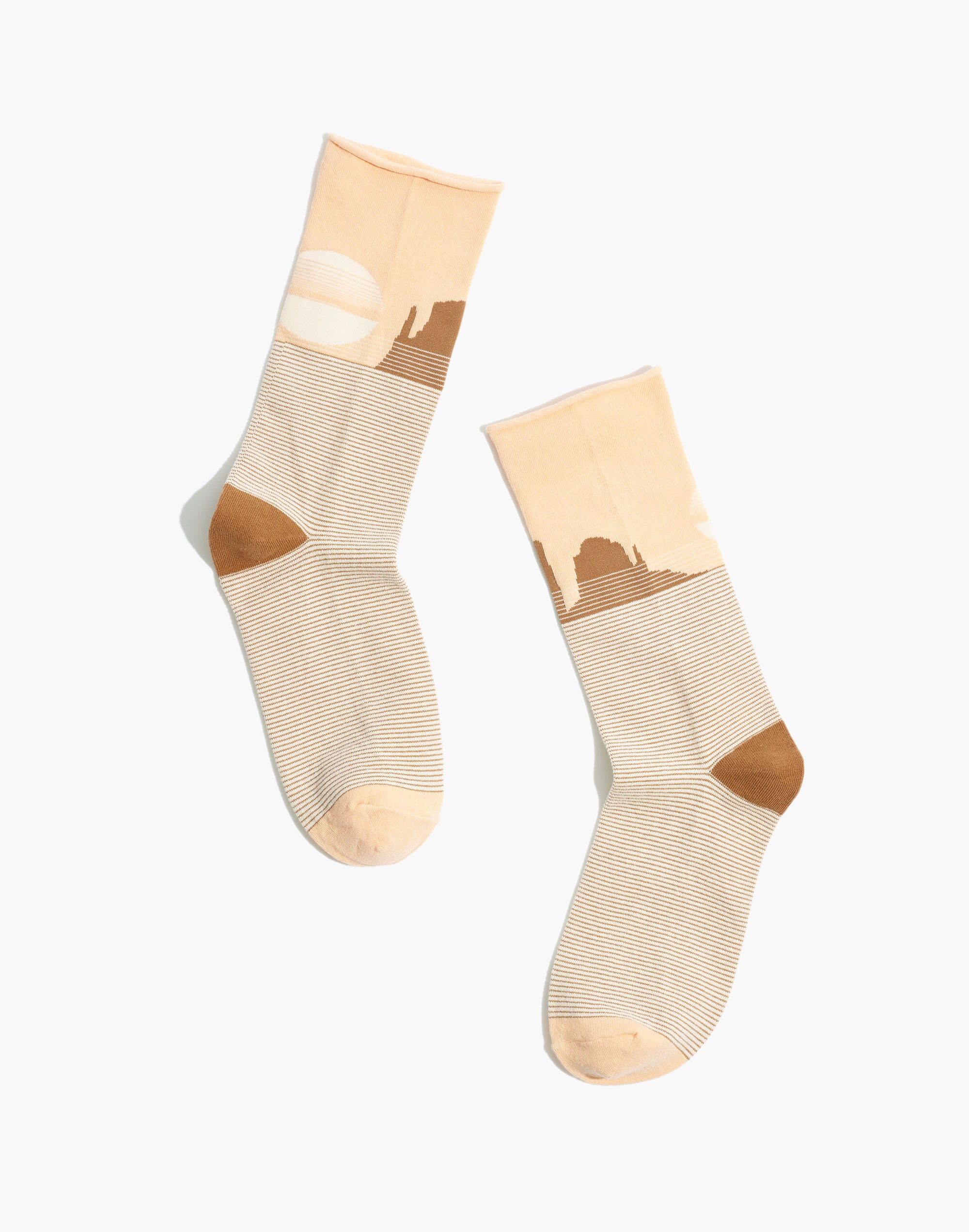 Desert Landscape Trouser Socks