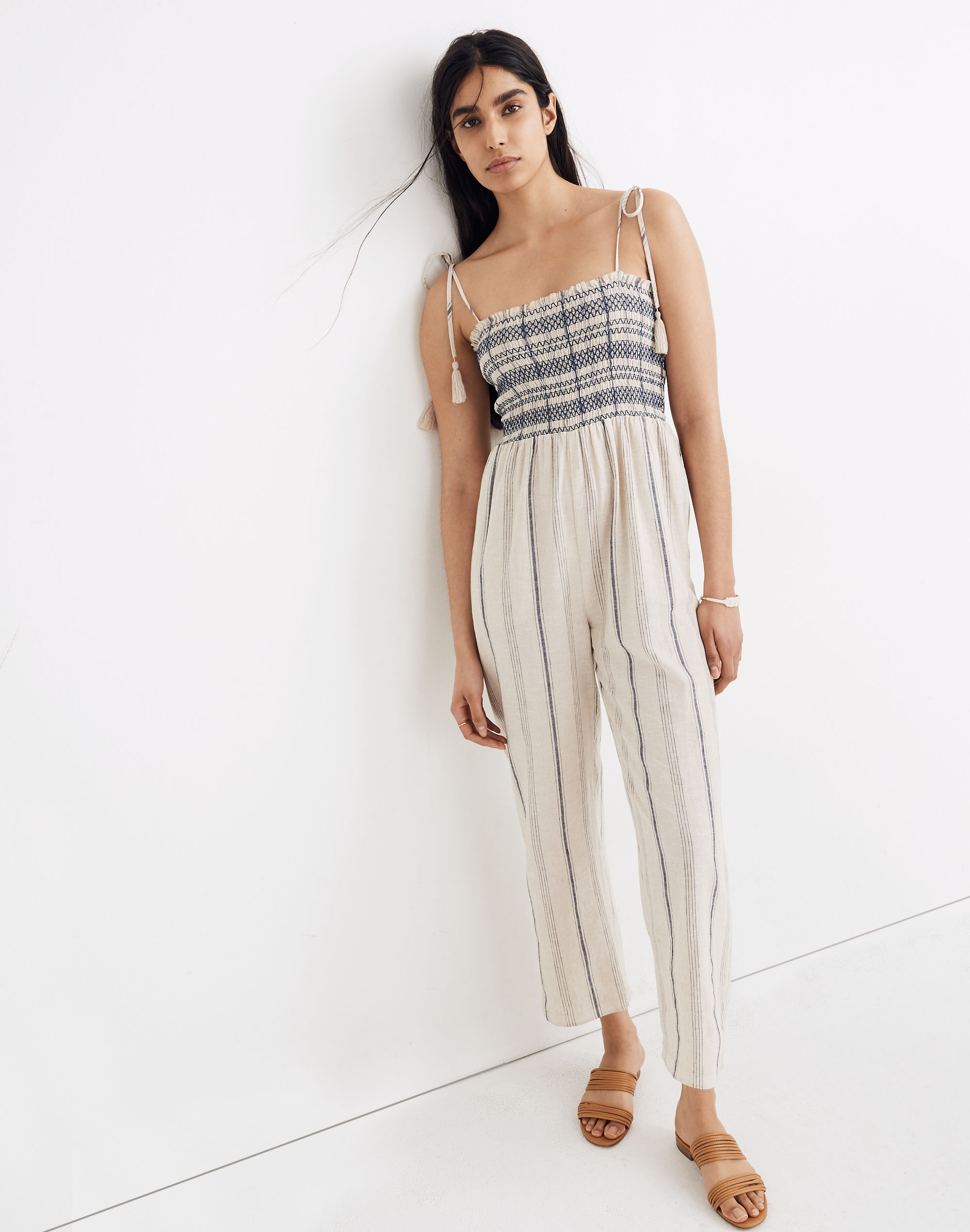 Smocked Cami Jumpsuit
