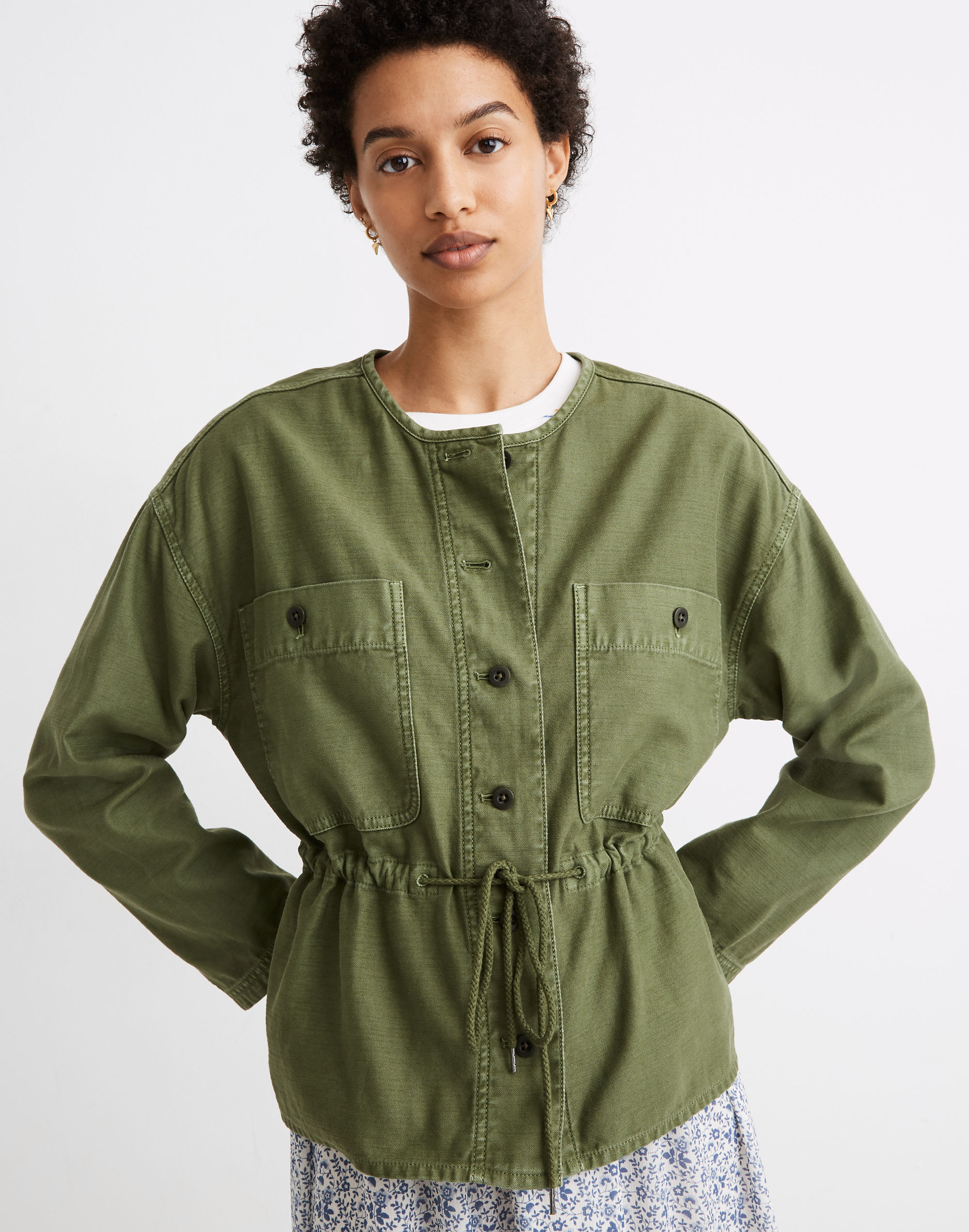 claremont drawstring jacket