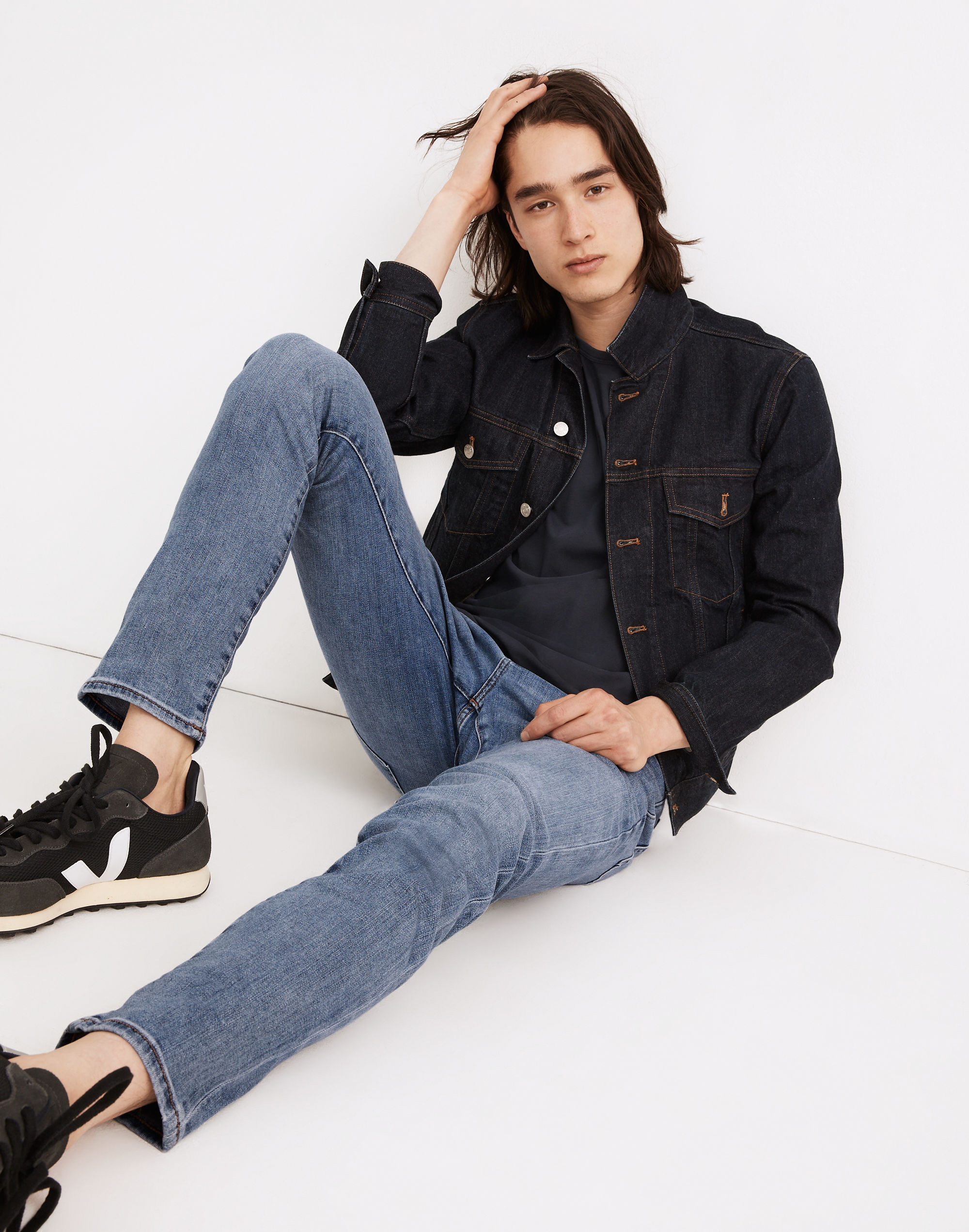 Skinny Authentic Flex Jeans in Assembly Wash