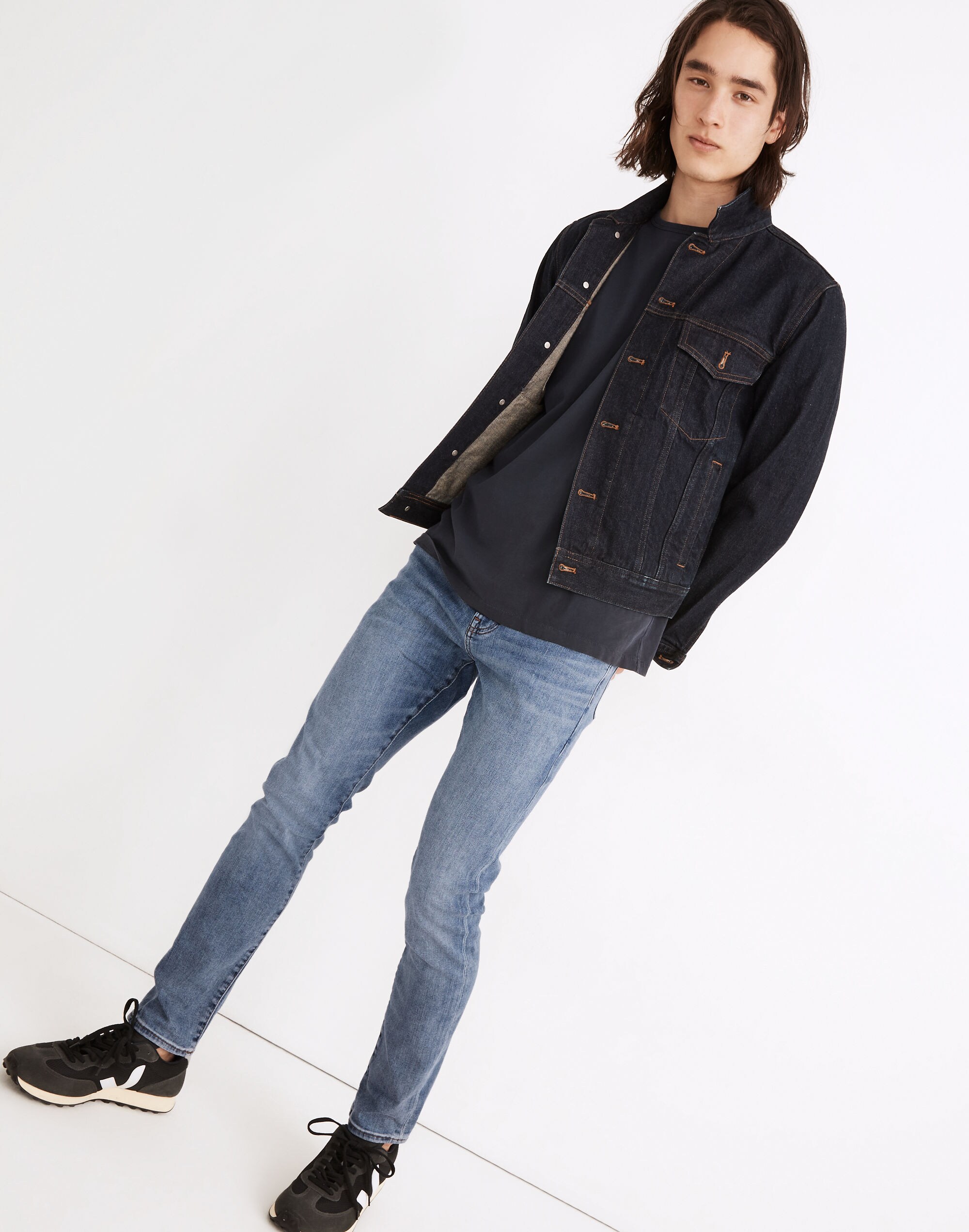 Skinny Authentic Flex Jeans in Assembly Wash