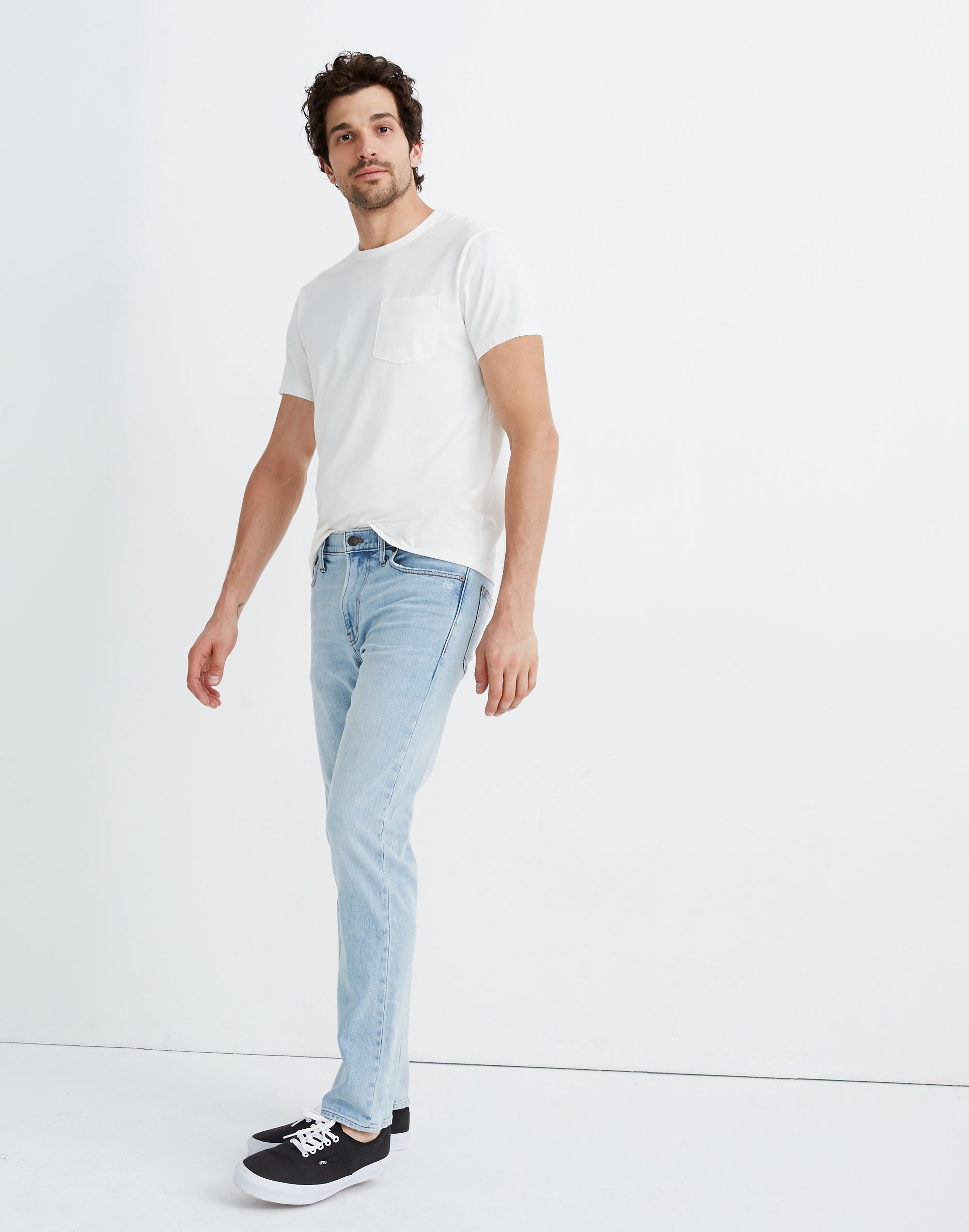 Slim Authentic Flex Jeans in Keasler Wash