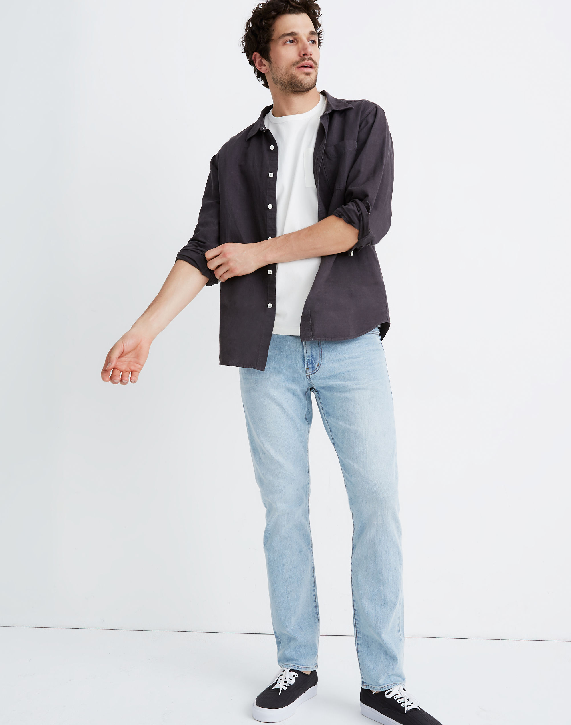 Slim Authentic Flex Jeans in Keasler Wash