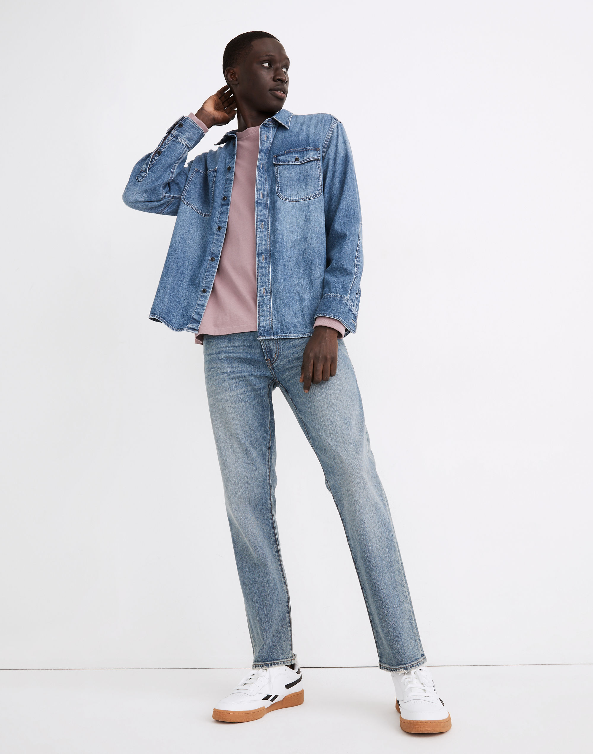 Straight Authentic Flex Jeans in Kemore Wash