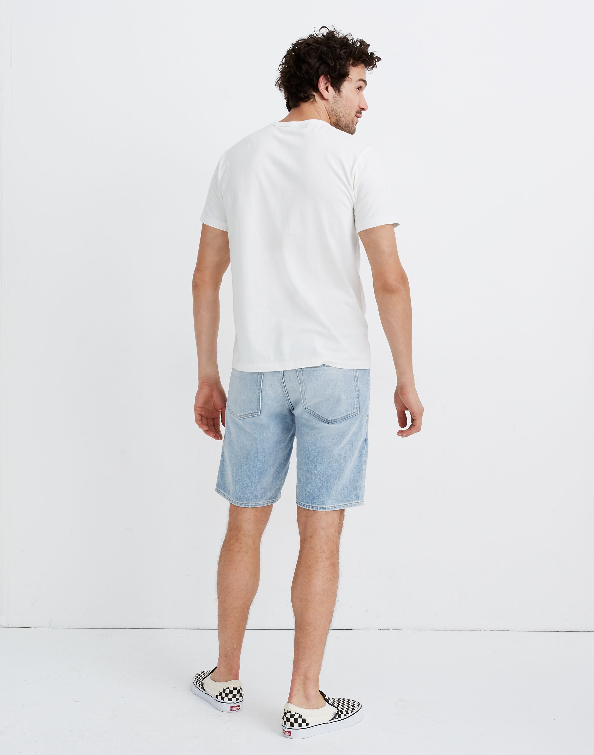 Relaxed Denim Shorts in Fairfield Wash
