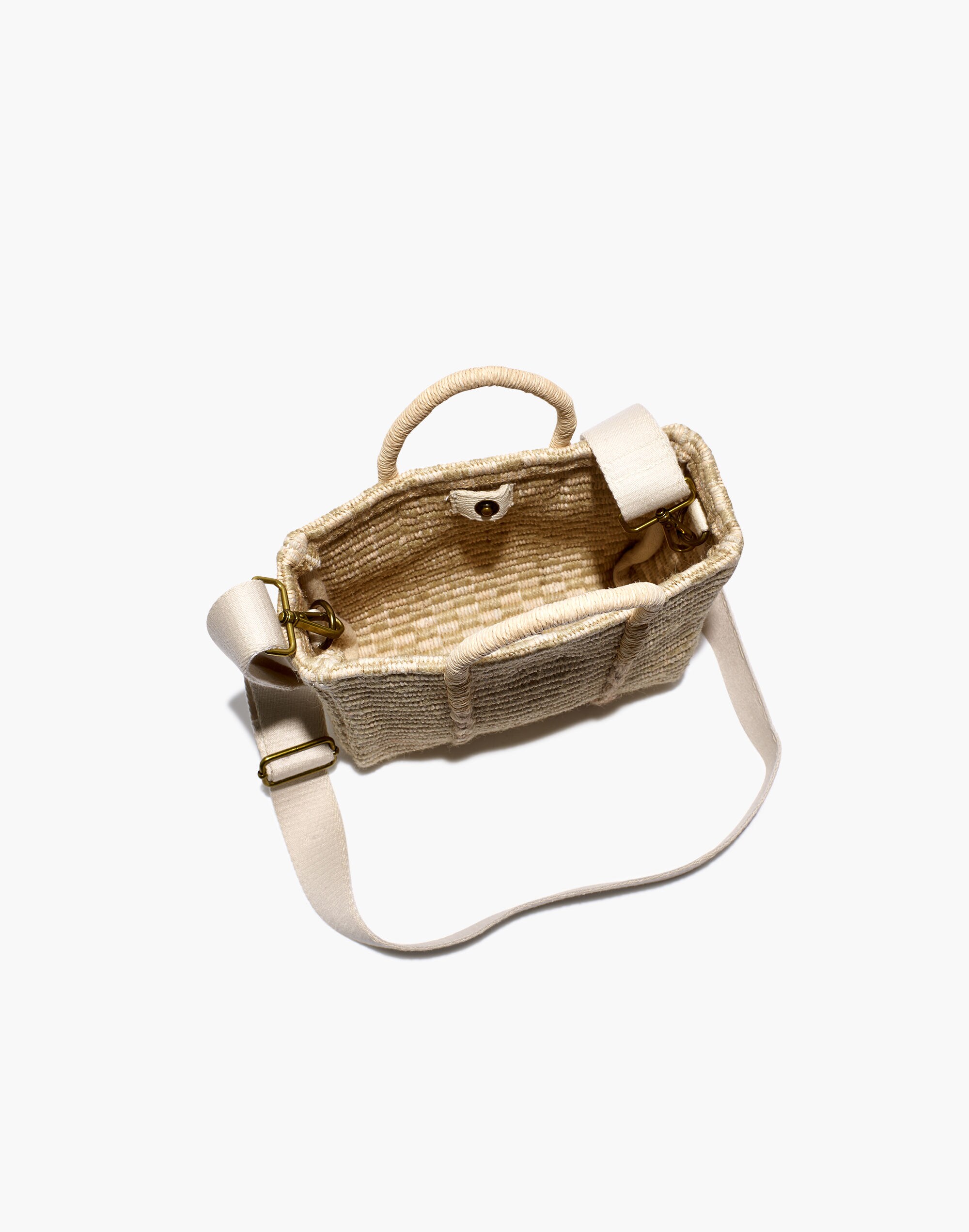 The Mini Straw Tote Bag