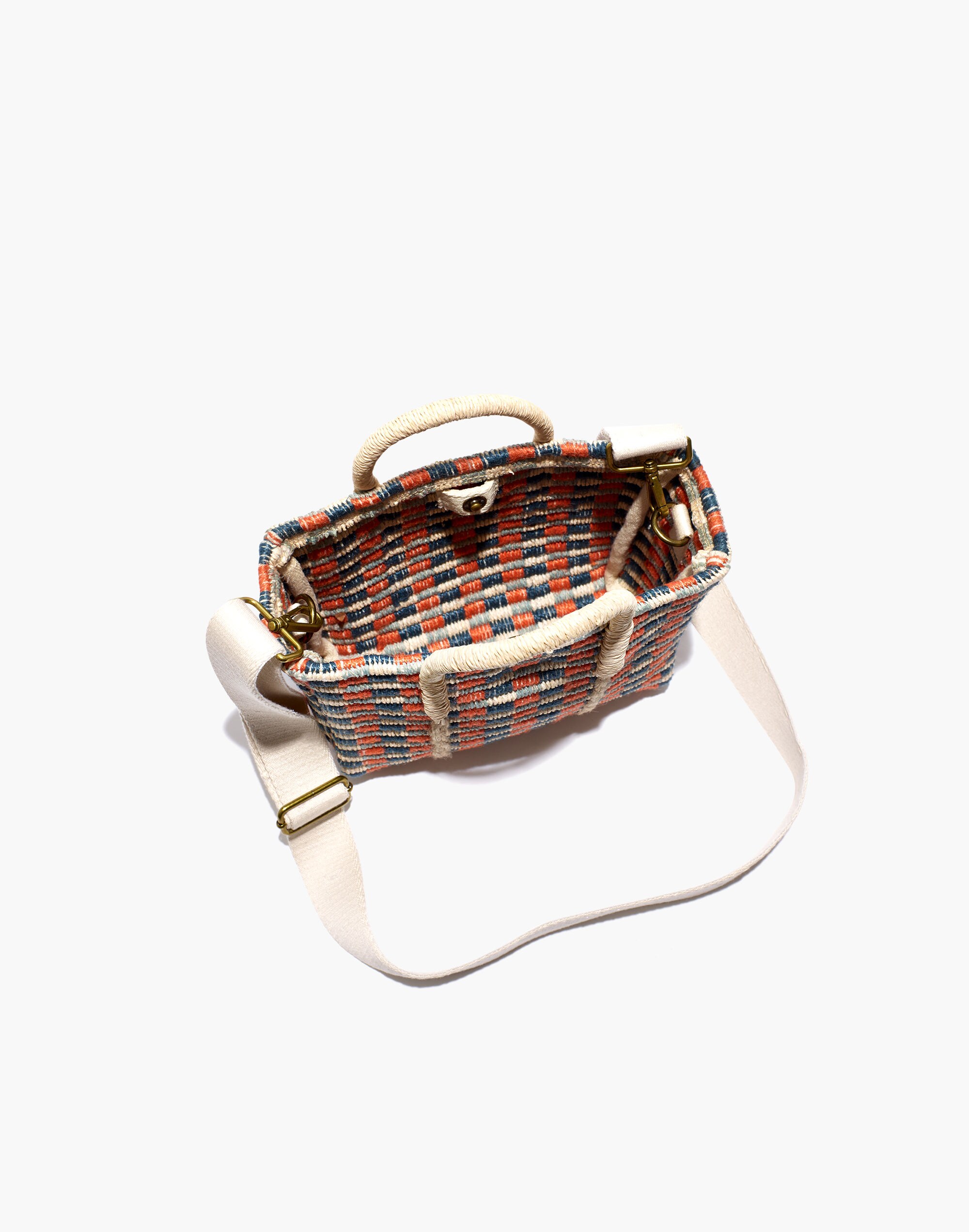The Mini Straw Tote Bag