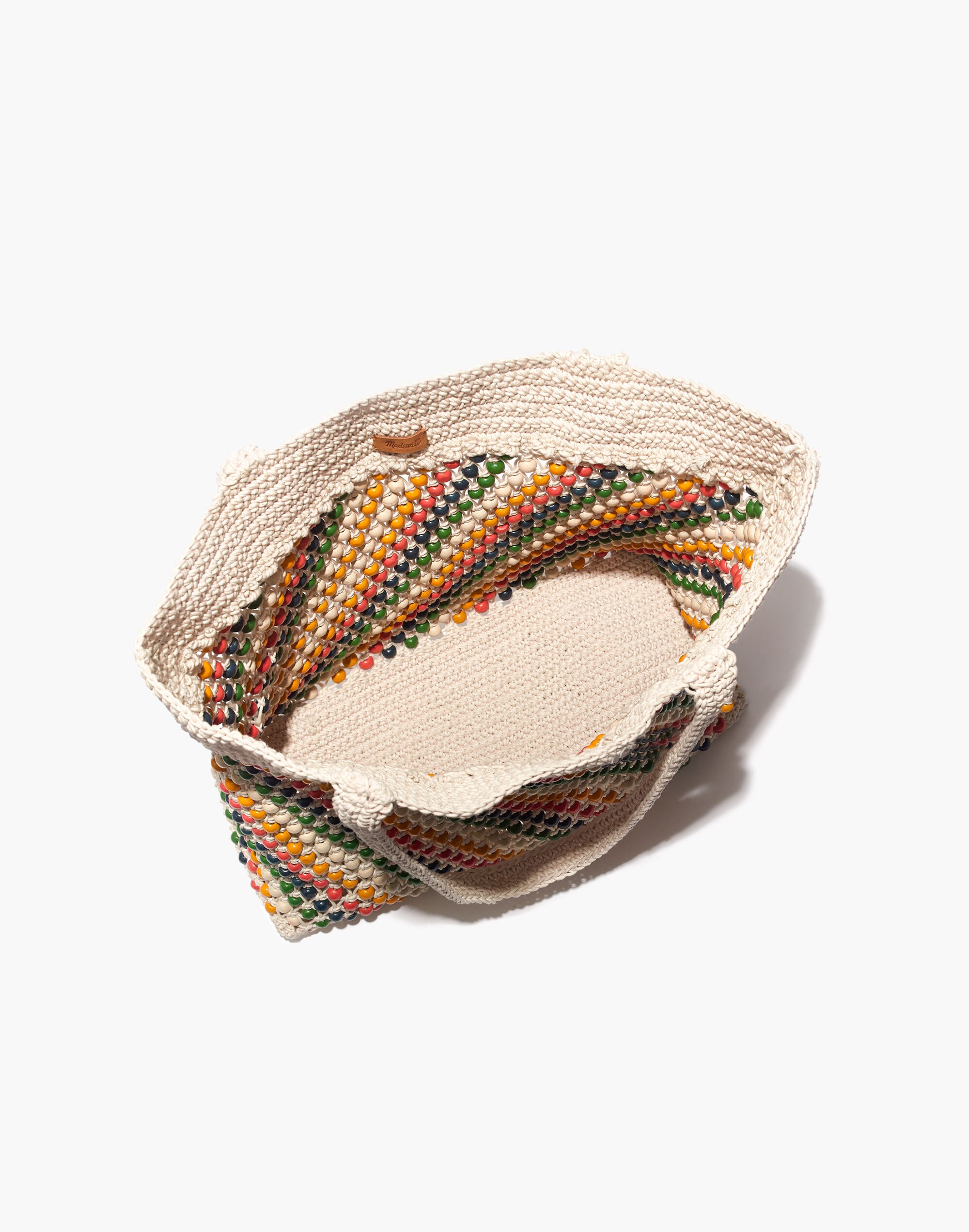 The Beaded Crochet Tote Bag