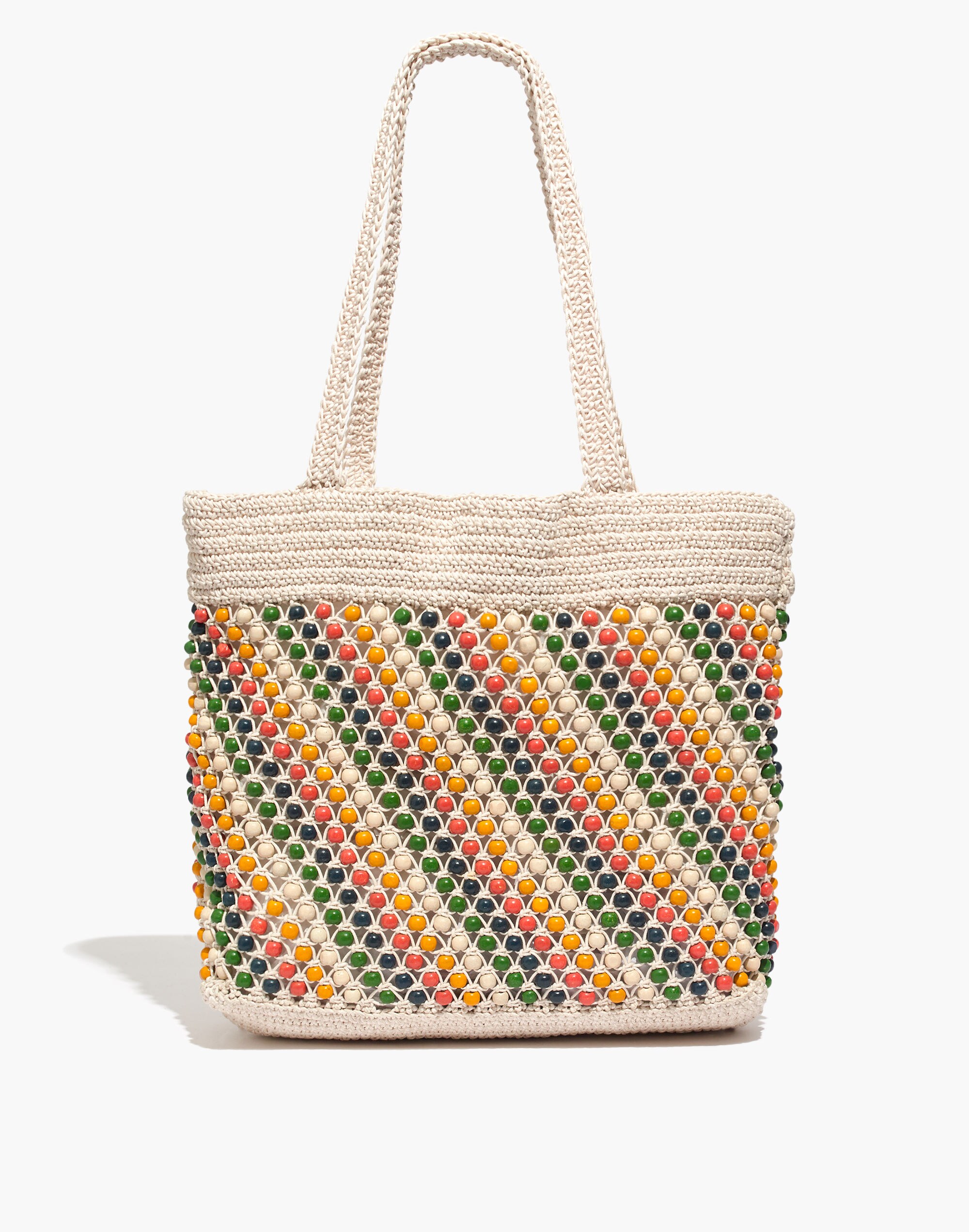 The Beaded Crochet Tote Bag