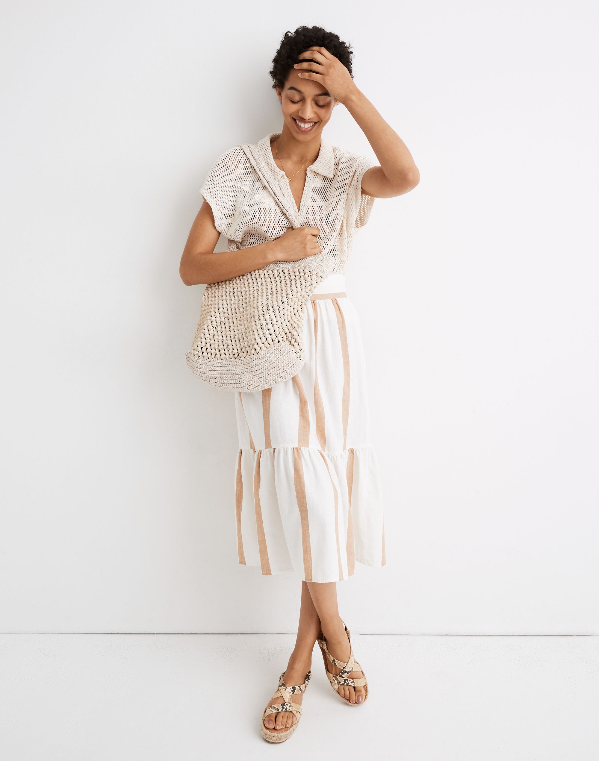 The Beaded Crochet Tote Bag