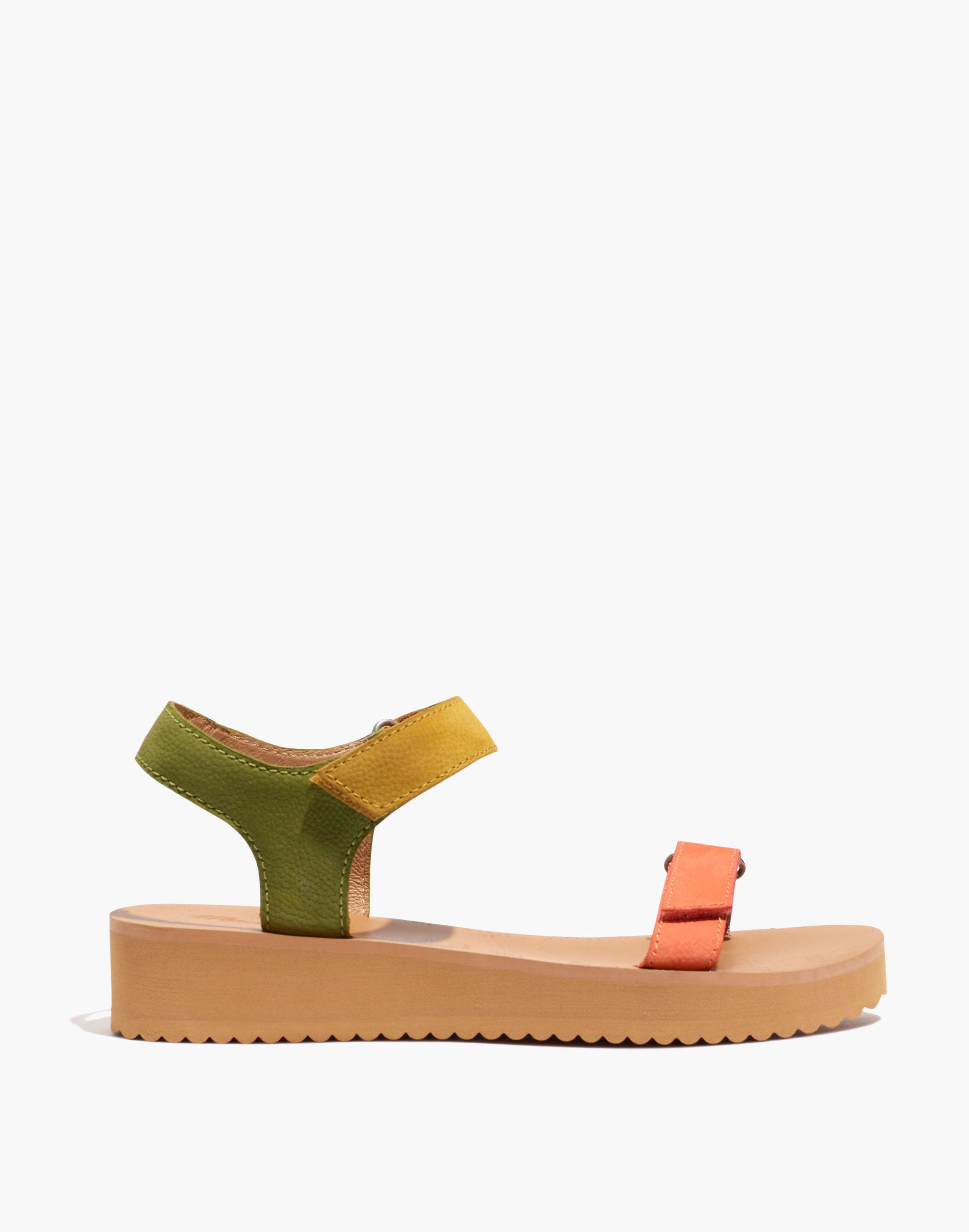 The Maggie Sandal in Colorblock