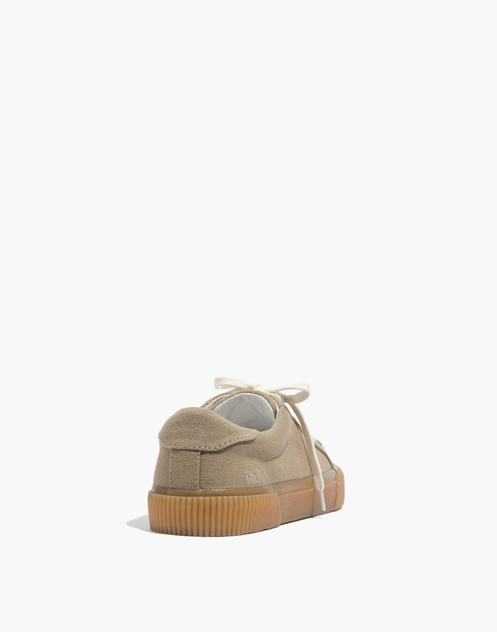 Sidewalk Low-Top Cap-Toe Sneakers in Recycled Canvas