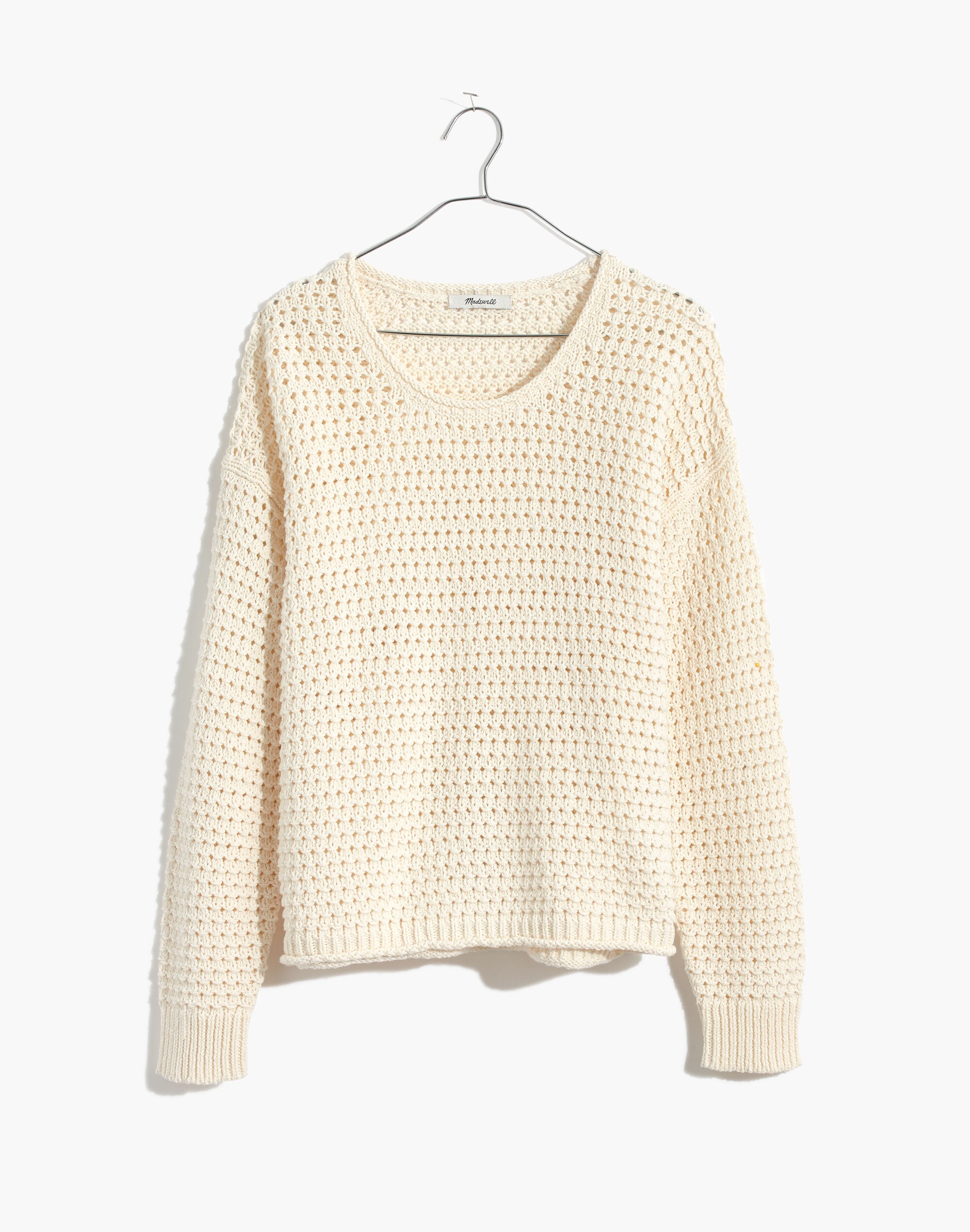 Open-Stitch Austen Pullover Sweater