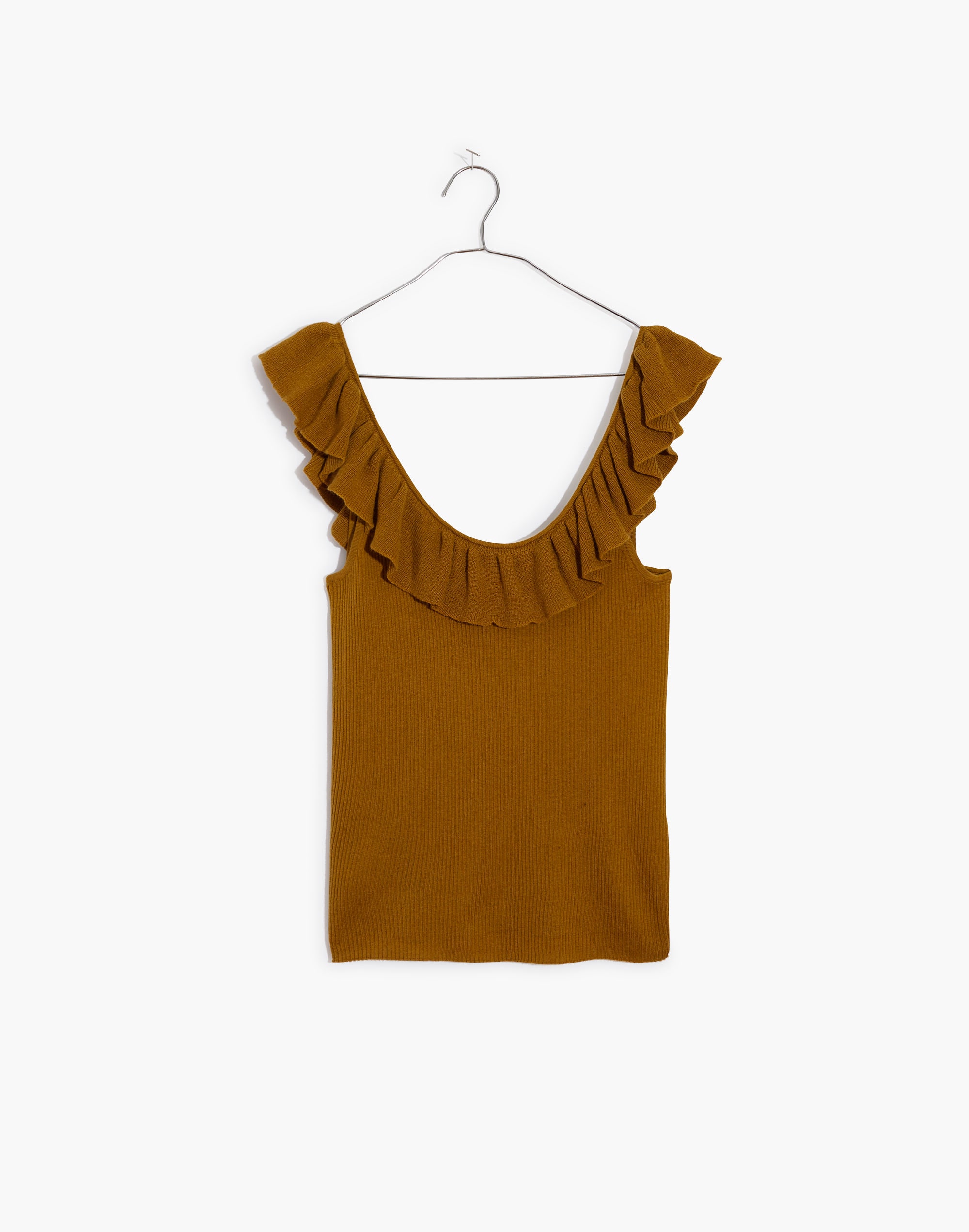Wakeford Ruffle Sweater Tank