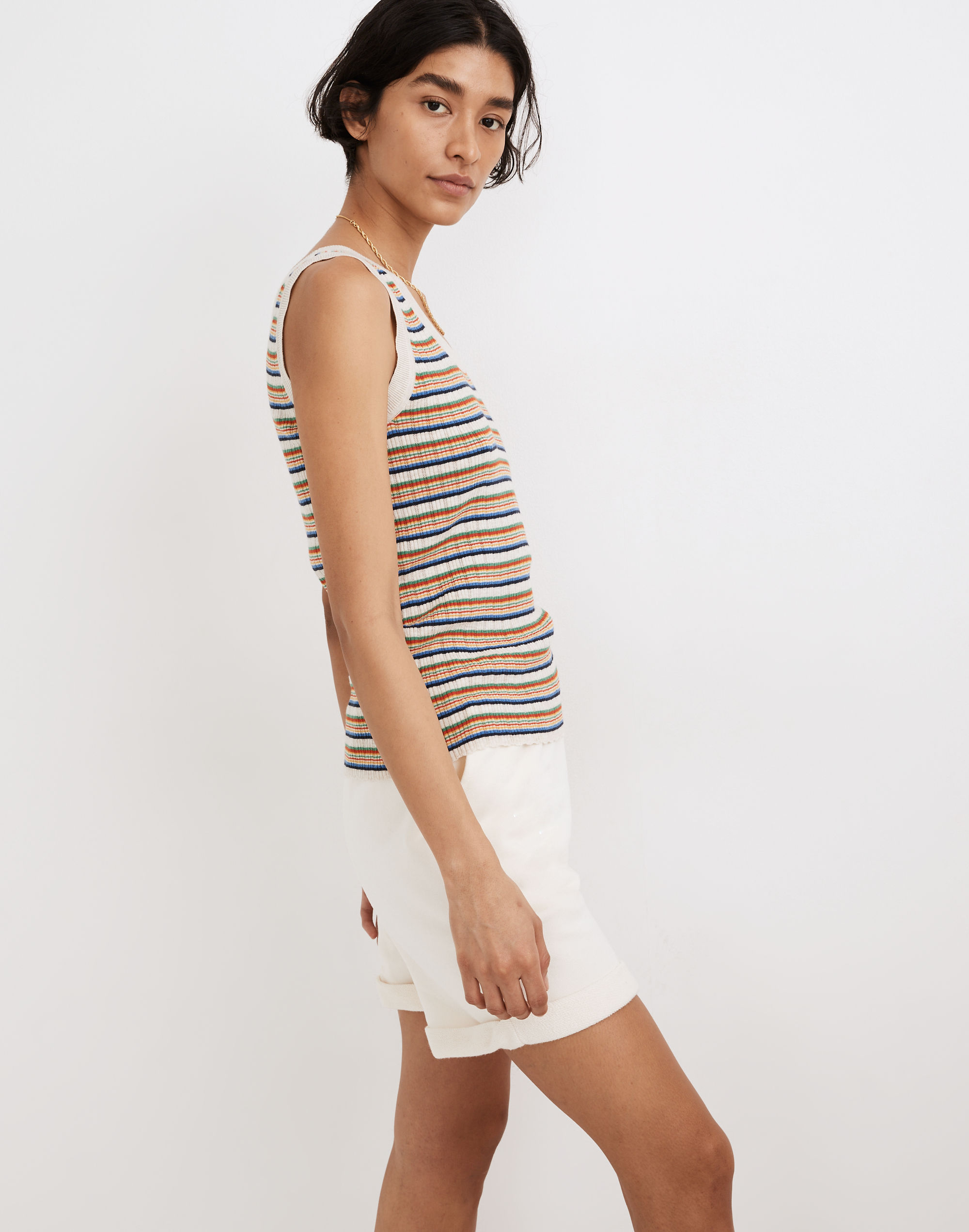 Striped Chapman Sweater Tank