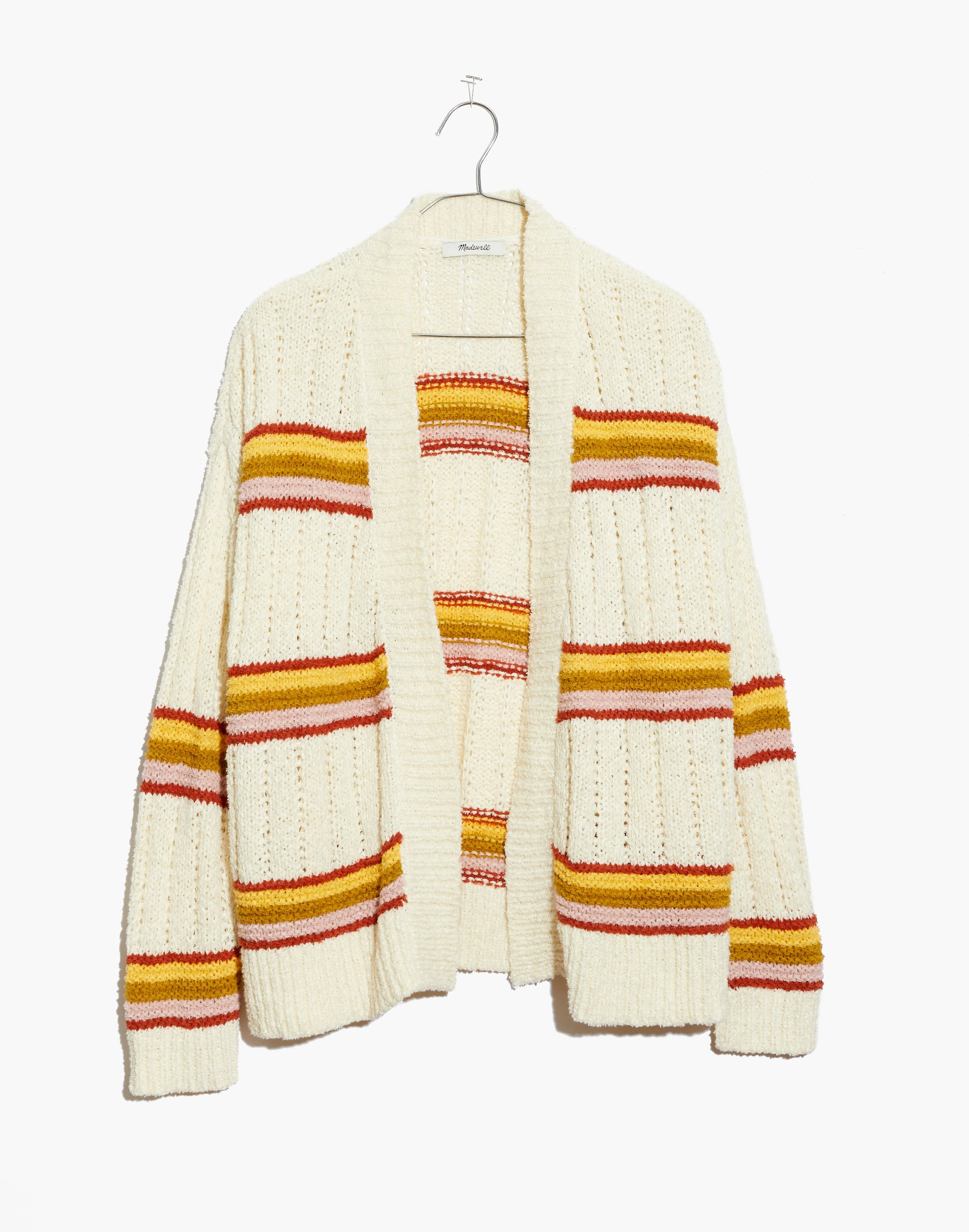Striped Diaz Open Cardigan