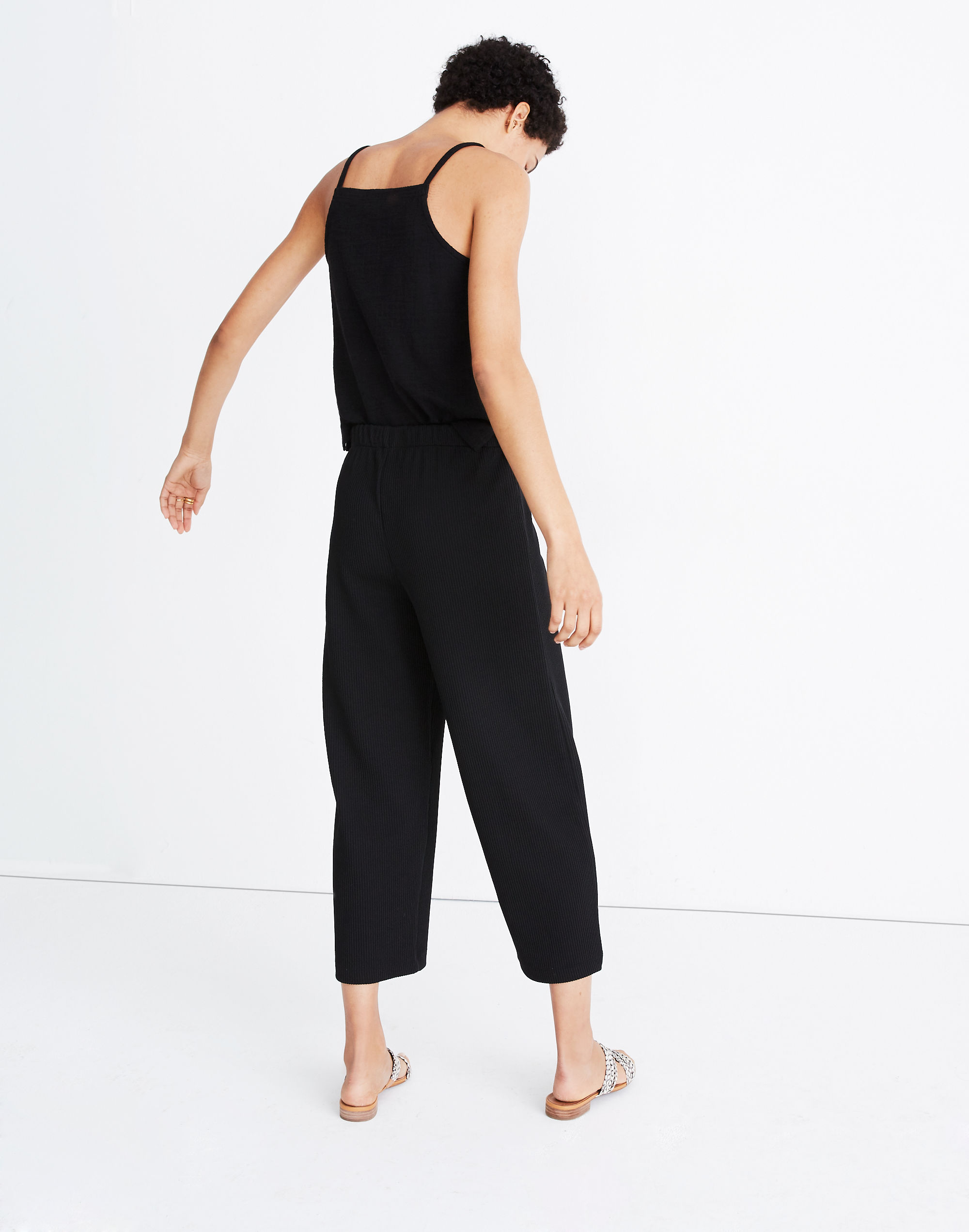 Ribbed Pull-On Pants