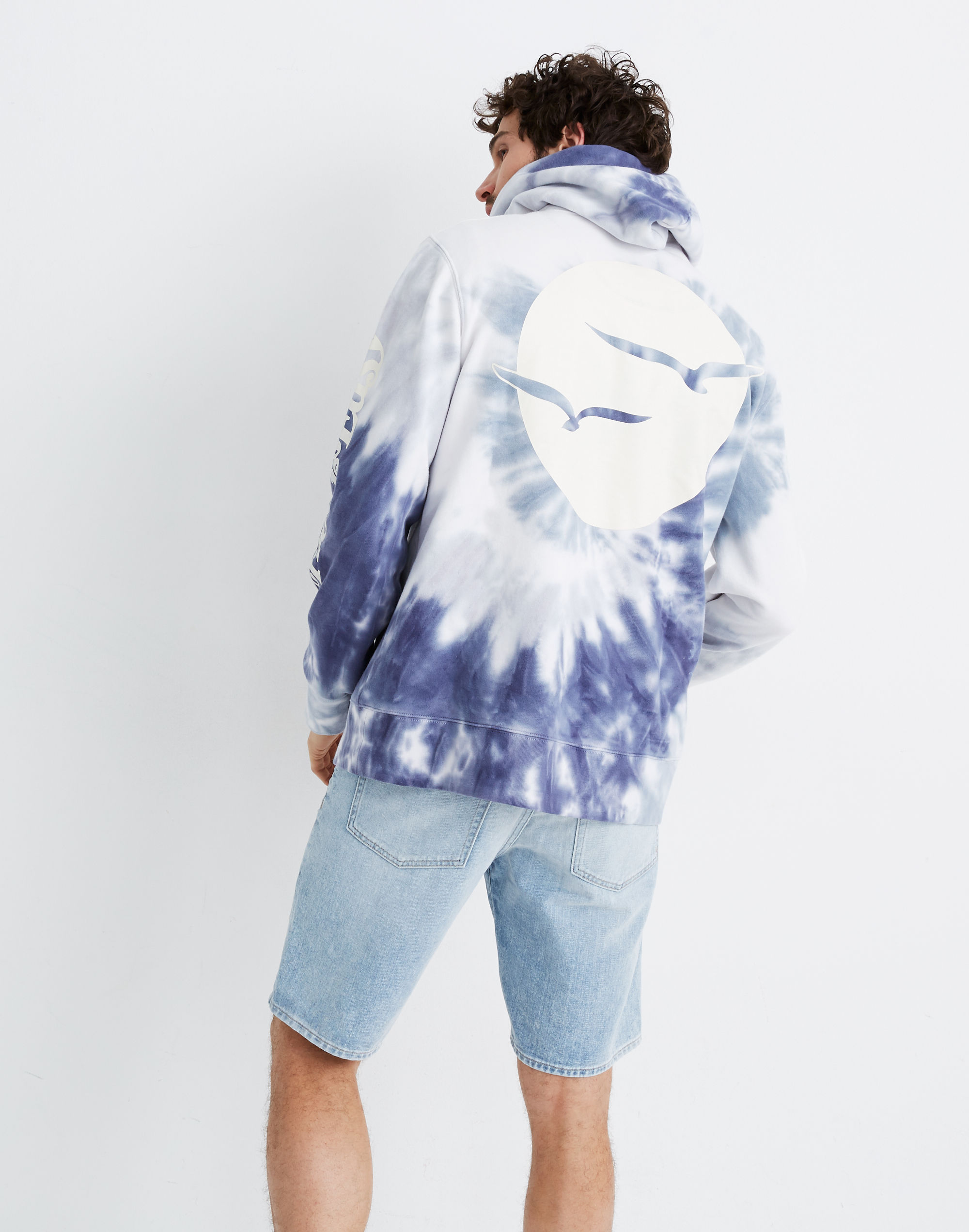 Madewell x Free &amp; Easy&reg; Tie-Dye Hoodie Sweatshirt