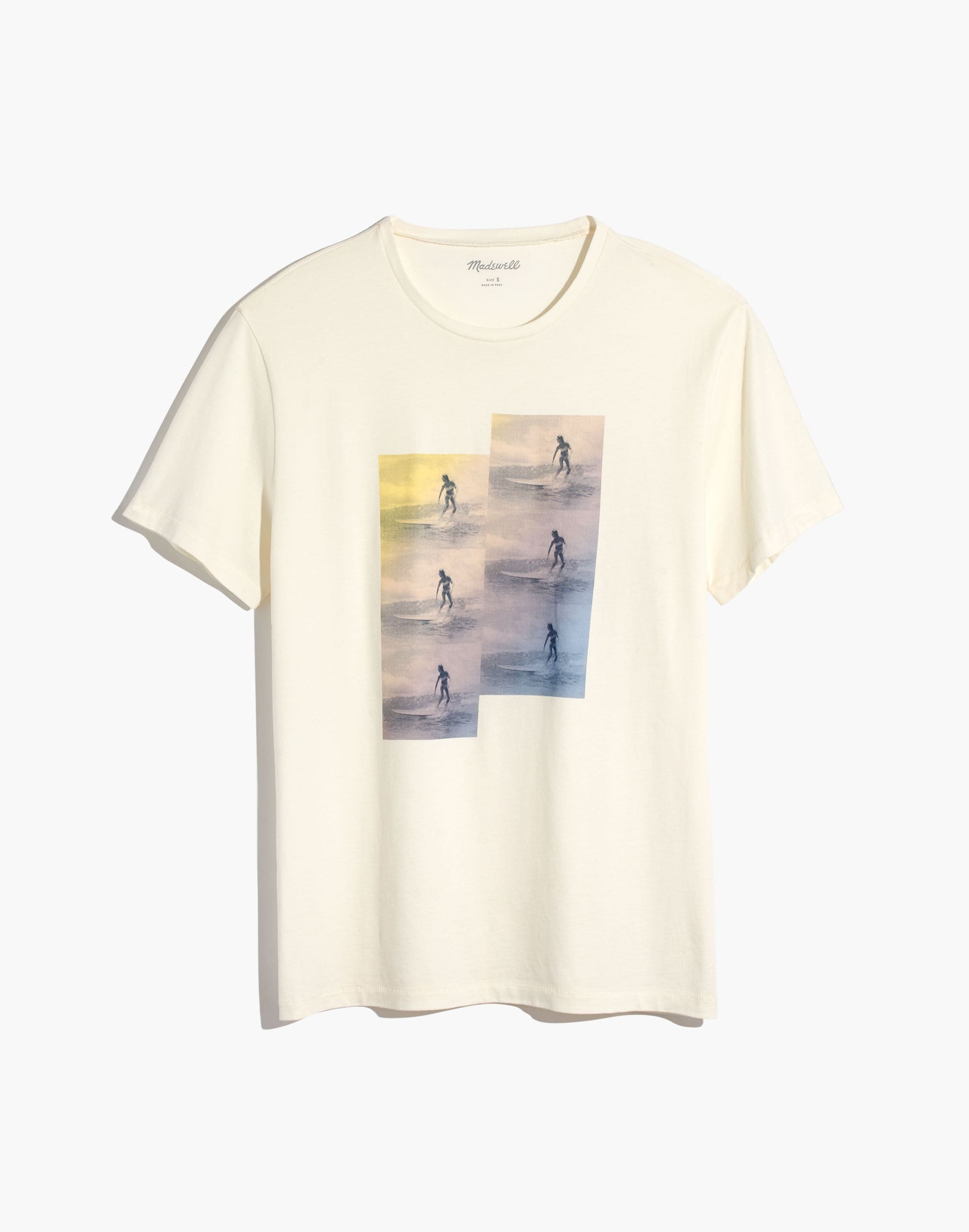 Pima Wave Rider Graphic Low-Key Tee