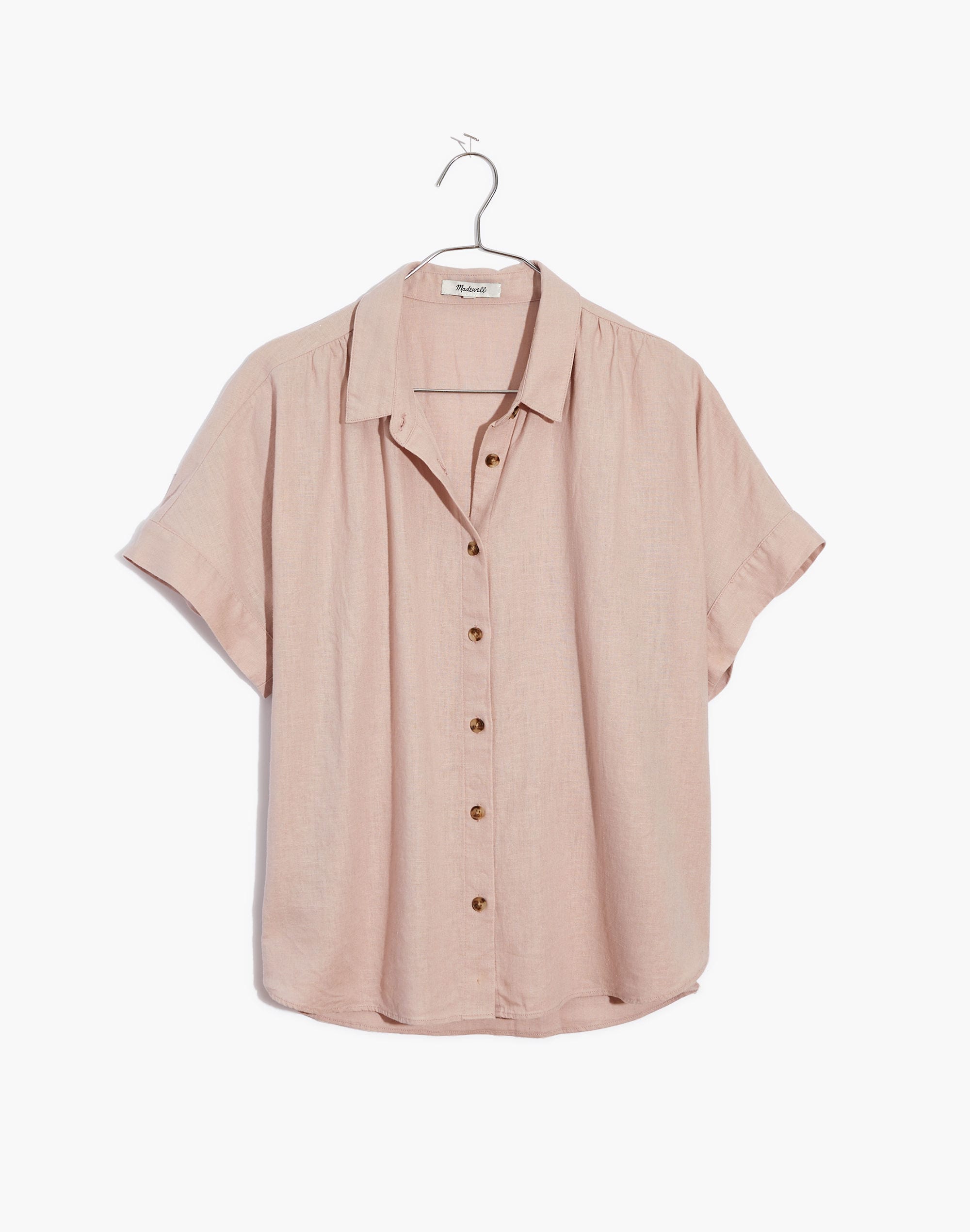 Linen-Blend Hilltop Shirt
