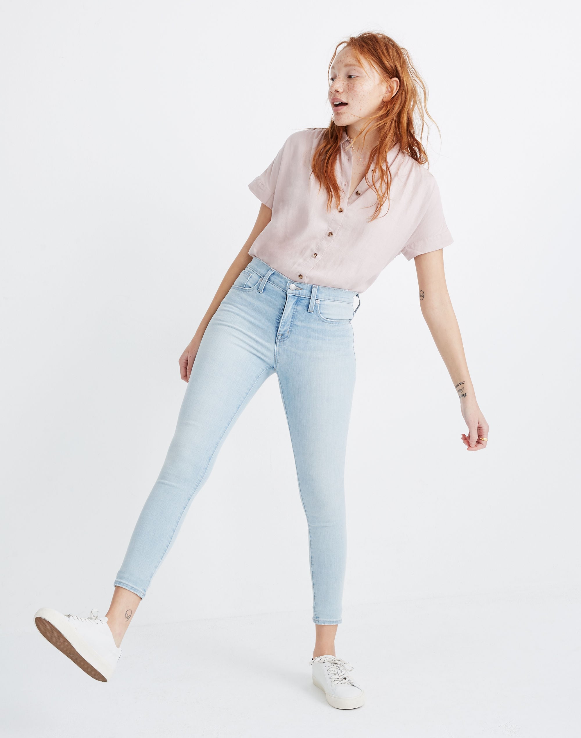 linen-blend hilltop shirt
