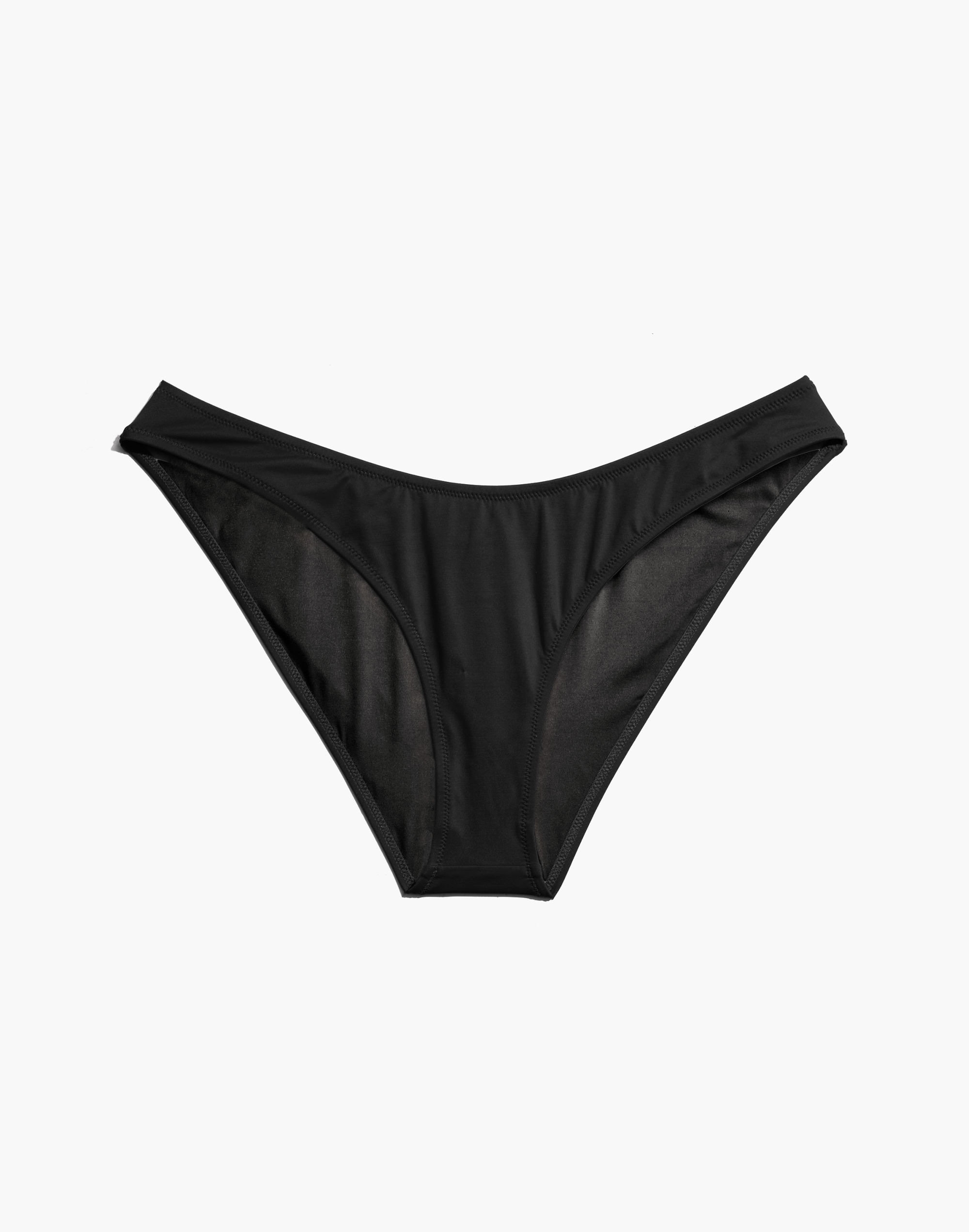Madewell Second Wave Curved-Waist Bikini Bottom