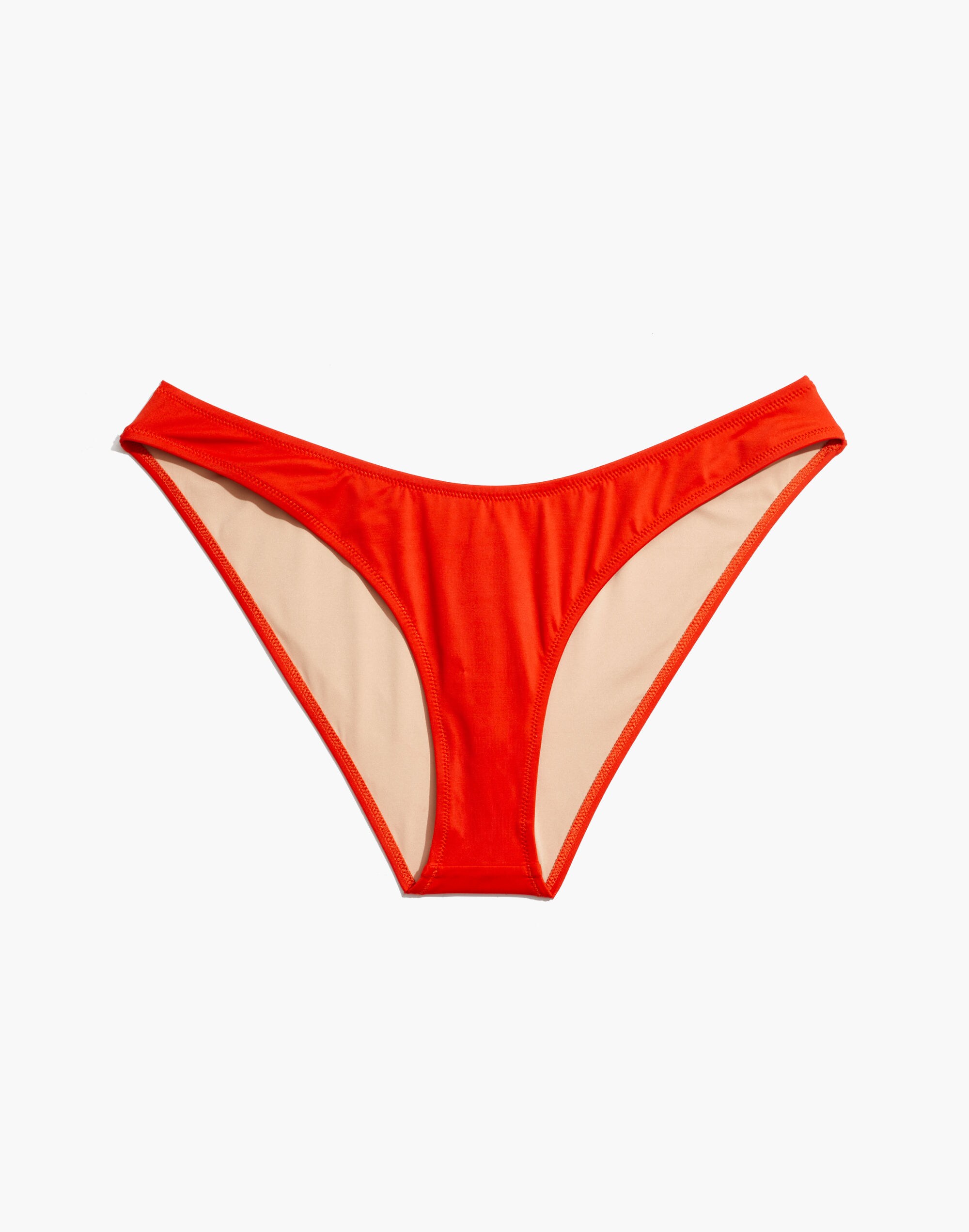 Madewell Second Wave Curved-Waist Bikini Bottom
