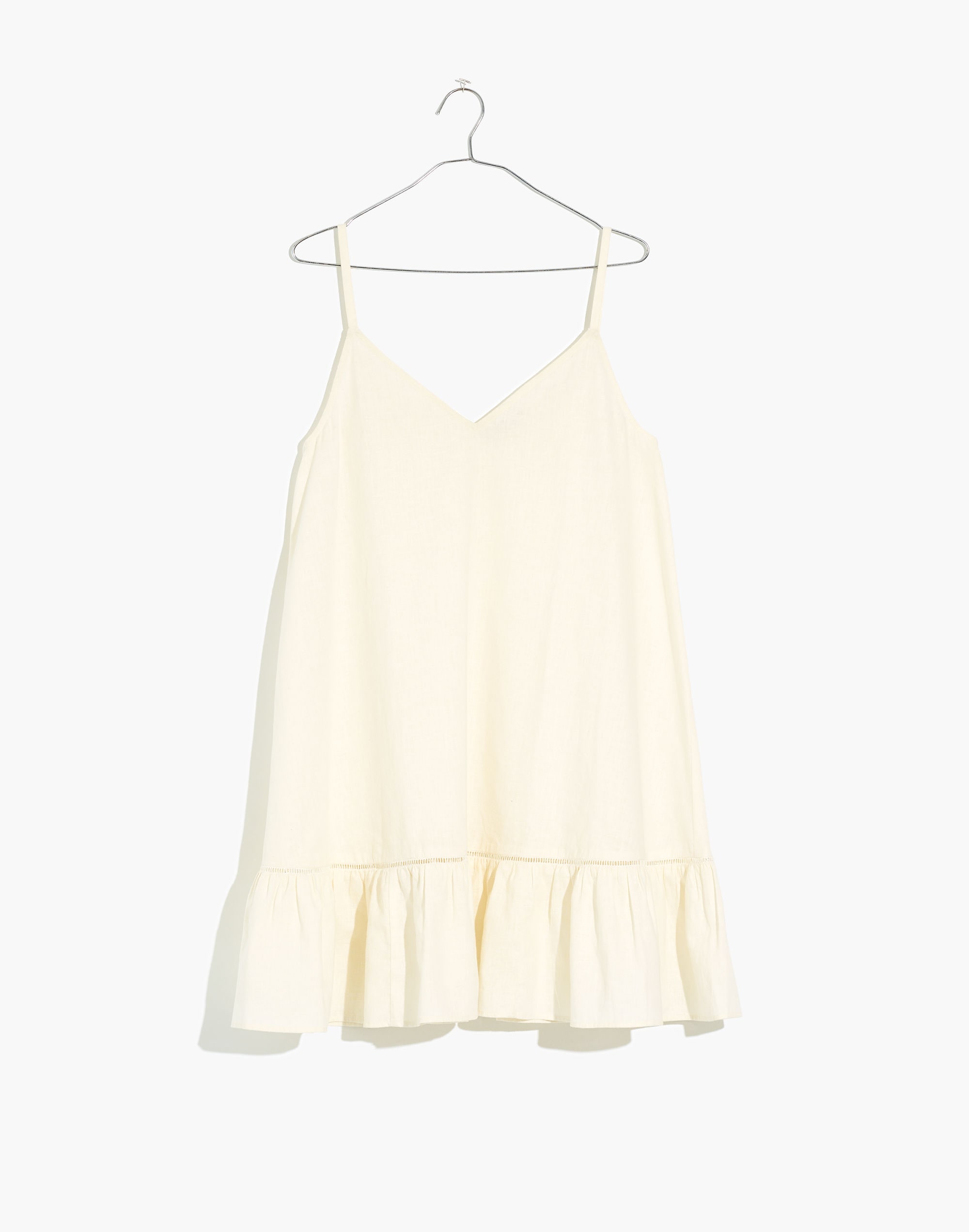 Cami Ruffle-Hem Cover-Up Dress